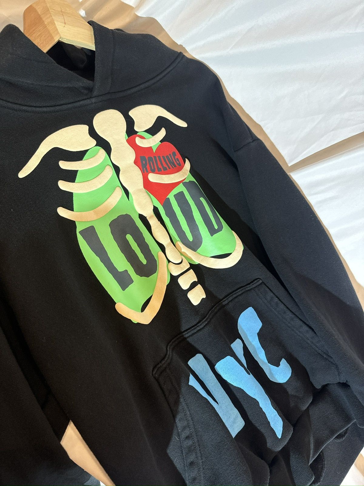 Rolling Loud × Travis Scott Rolling Loud NYC 2021 Lineup Hoodie Size US L / EU 52-54 / 3 - 3 Thumbnail