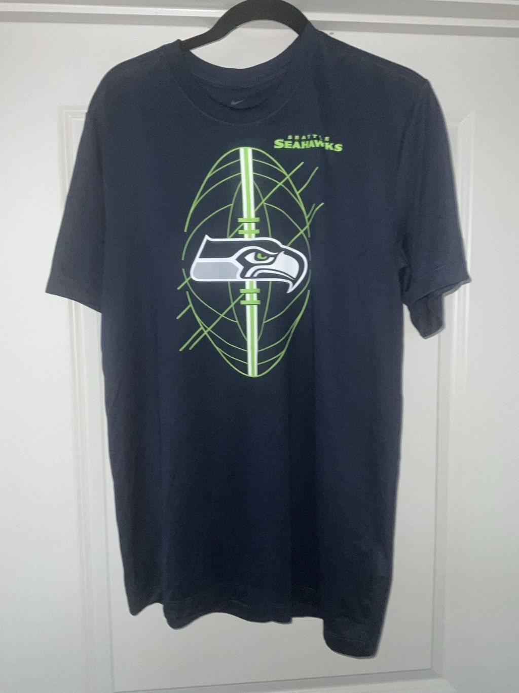 Nike New Seattle Seahawks Nike Men's Dri Fit Shirt Medium Size US M / EU 48-50 / 2 - 2 Thumbnail