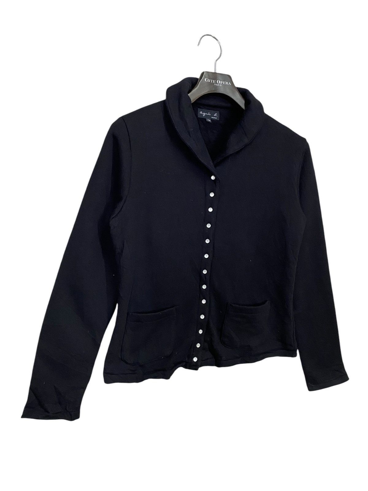 Designer × agnes b. Vintage agnes b paris cardigan snap button size T3 Size M / US 6-8 / IT 42-44 - 2 Thumbnail