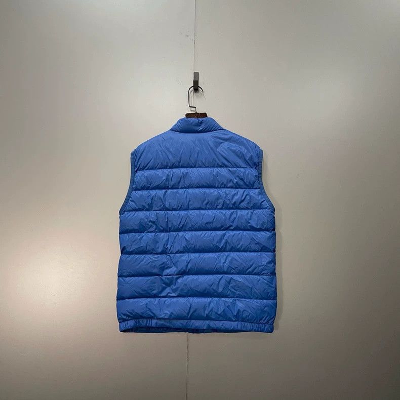 Prada Prada Blue triangle embossed down vest 2502-Nextarrow Size US M / EU 48-50 / 2 - 3 Thumbnail