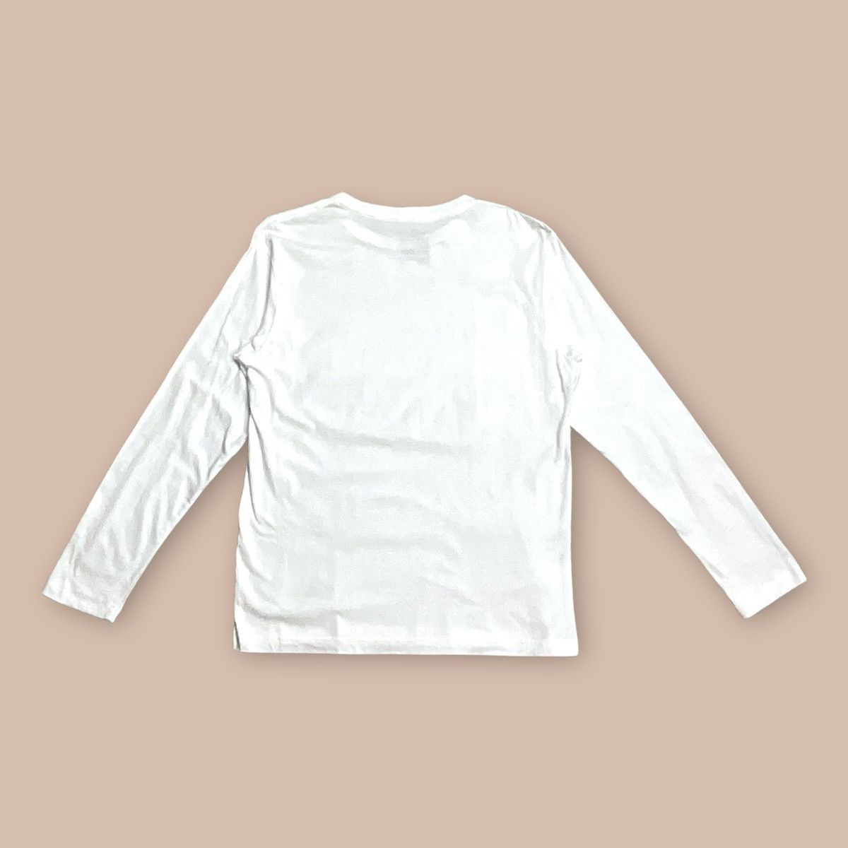 Muji Muji White Long Sleeve Tees Size US M / EU 48-50 / 2 - 4 Thumbnail