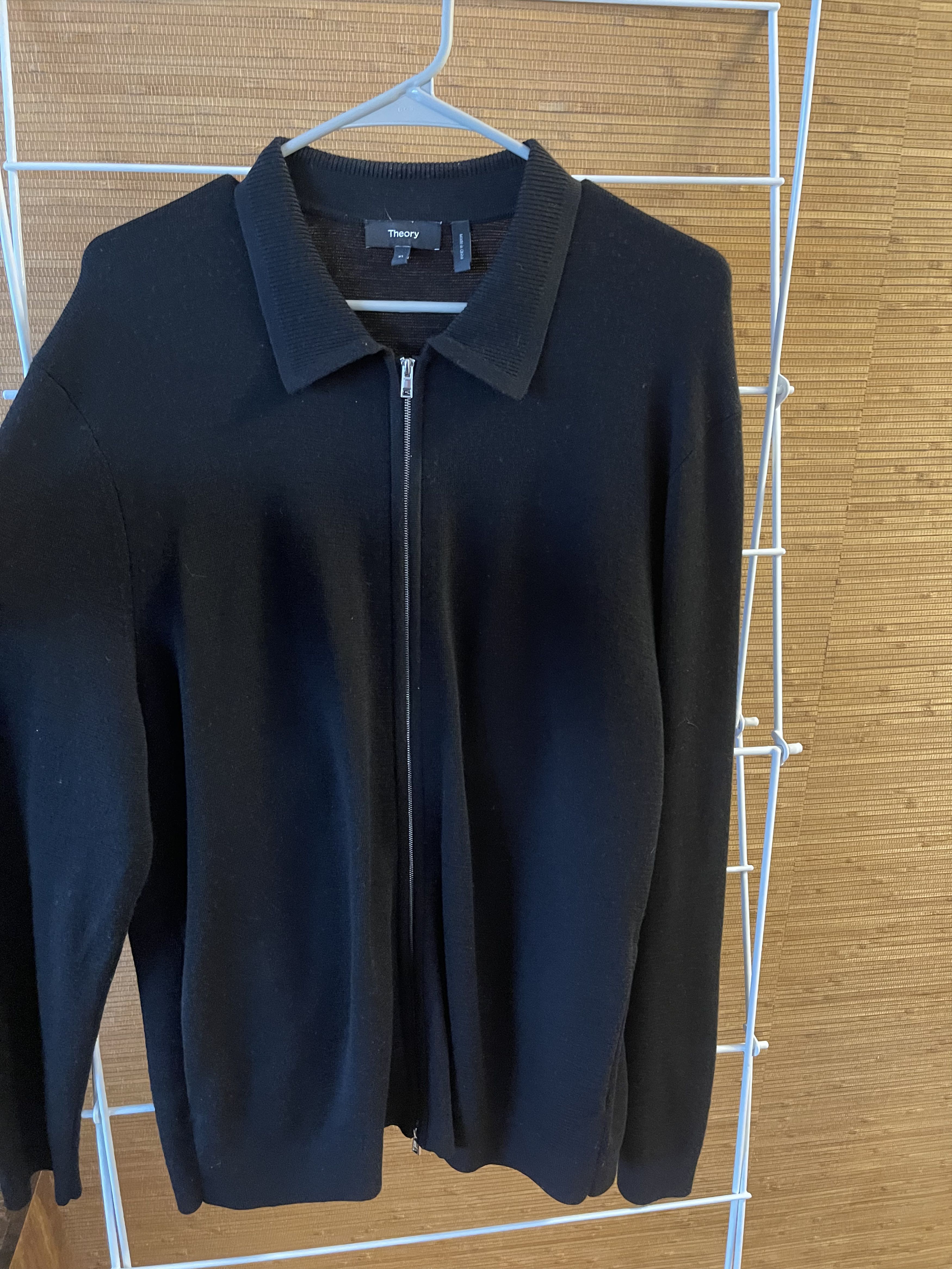 Theory Theory Zip up Sweater Size US XL / EU 56 / 4 - 1 Thumbnail