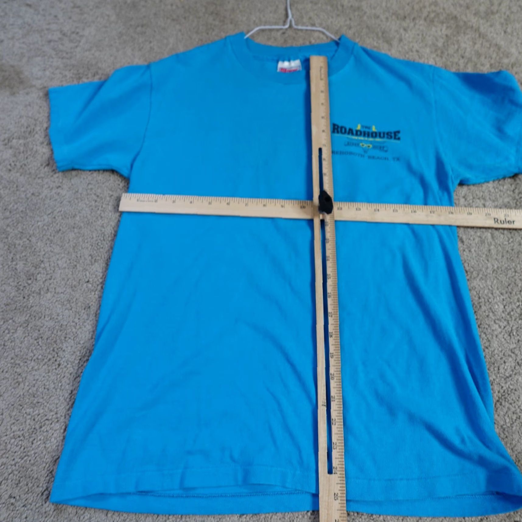 Vintage VINTAGE Roadhouse Steak Joint Shirt Medium Blue Mens T-Shirt Crew Neck Cotton Size US M / EU 48-50 / 2 - 3 Thumbnail