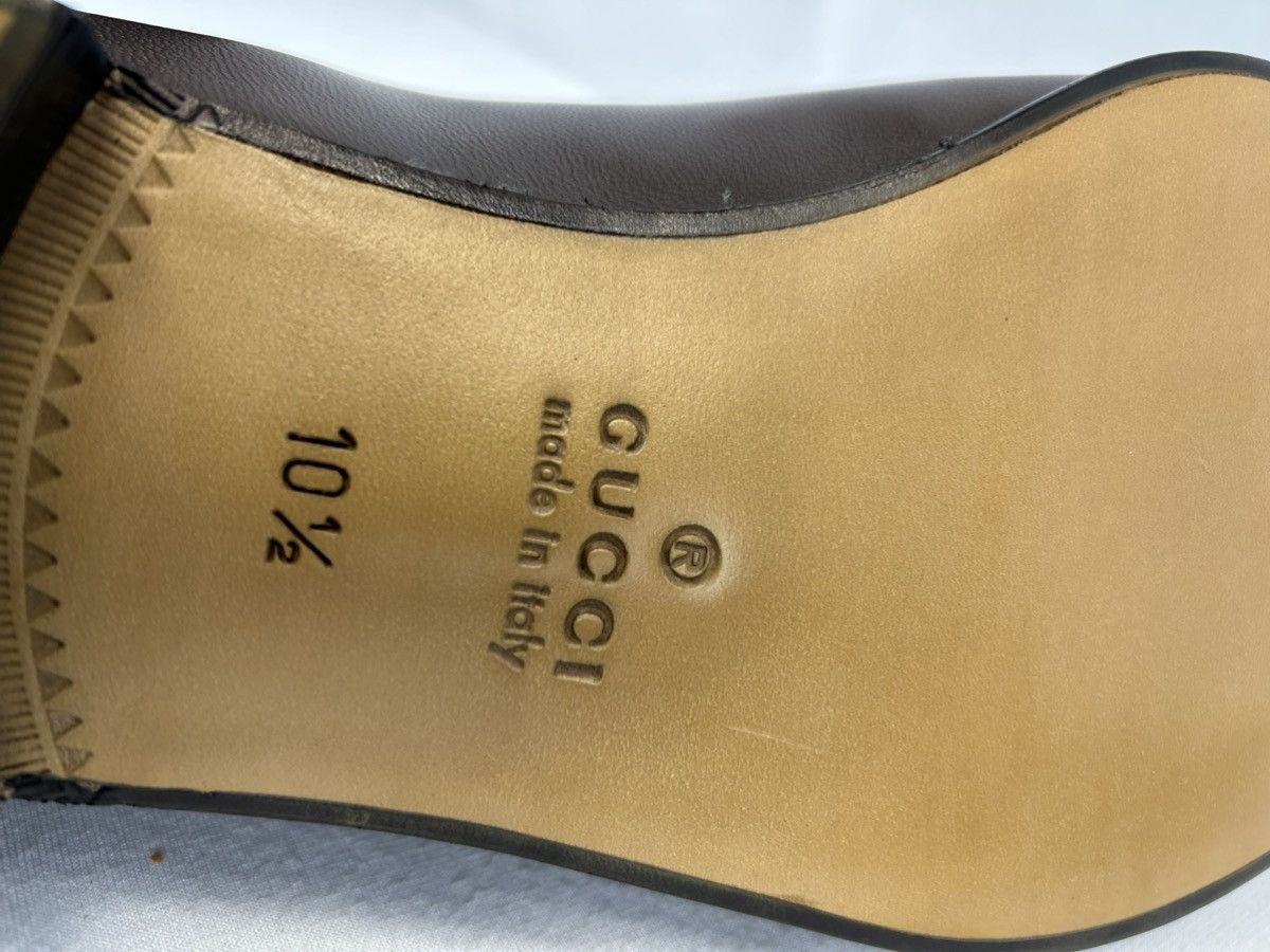 Gucci Gucci Interlocking G Apron Toe Loafers Size US 10.5 / EU 43-44 - 11 Thumbnail