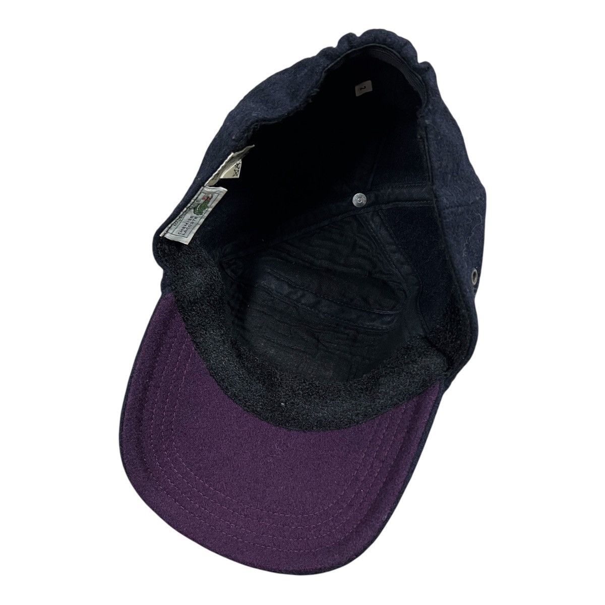 Lacoste Vintage Lacoste Wool Baseball Cap Navy Blue Embroidered Logo Size ONE SIZE - 3 Thumbnail