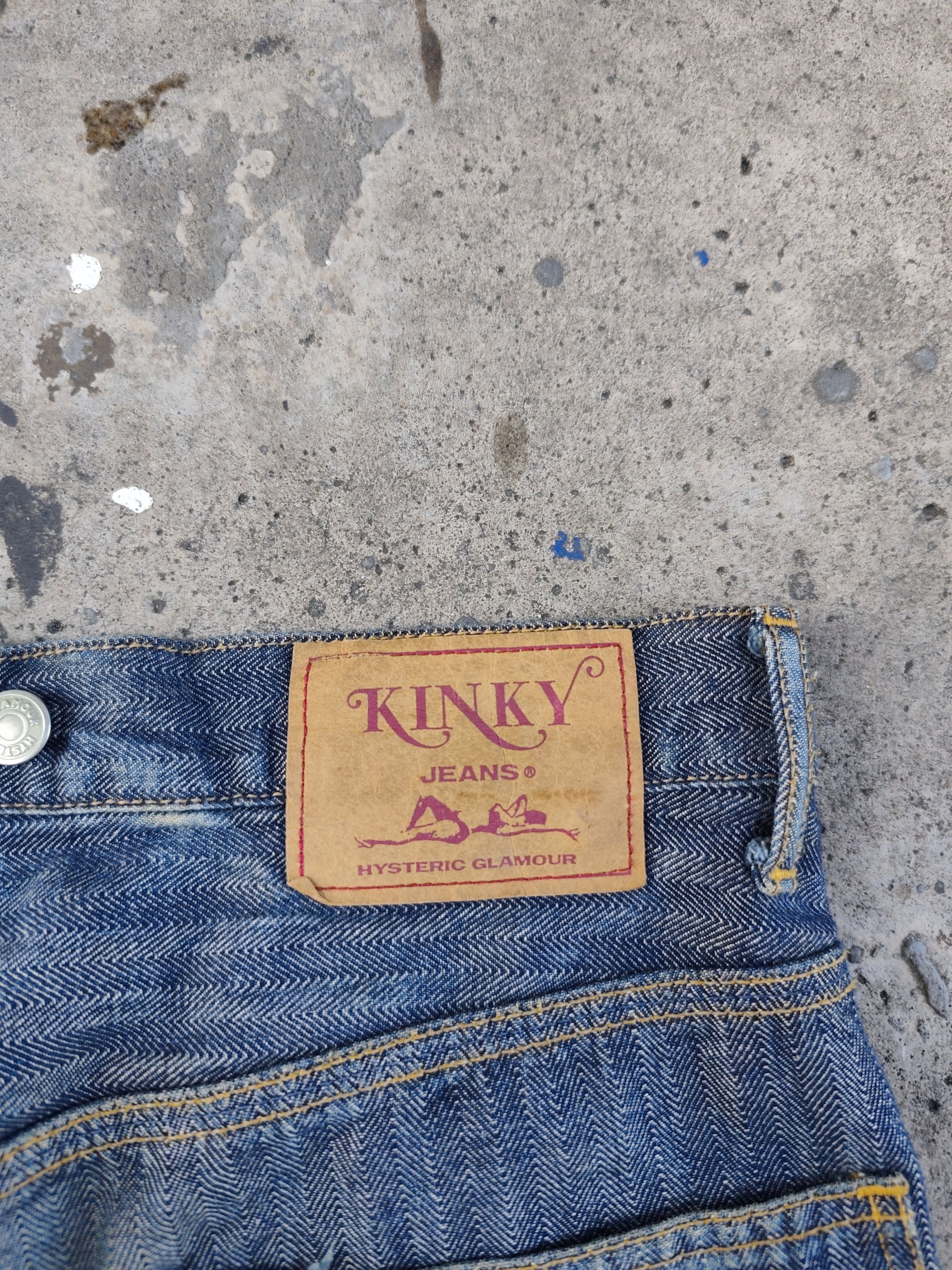 Hysteric Glamour Vintage 90s Hysteric Glamour Herringbone carpenter pants Size US 33 - 7 Thumbnail
