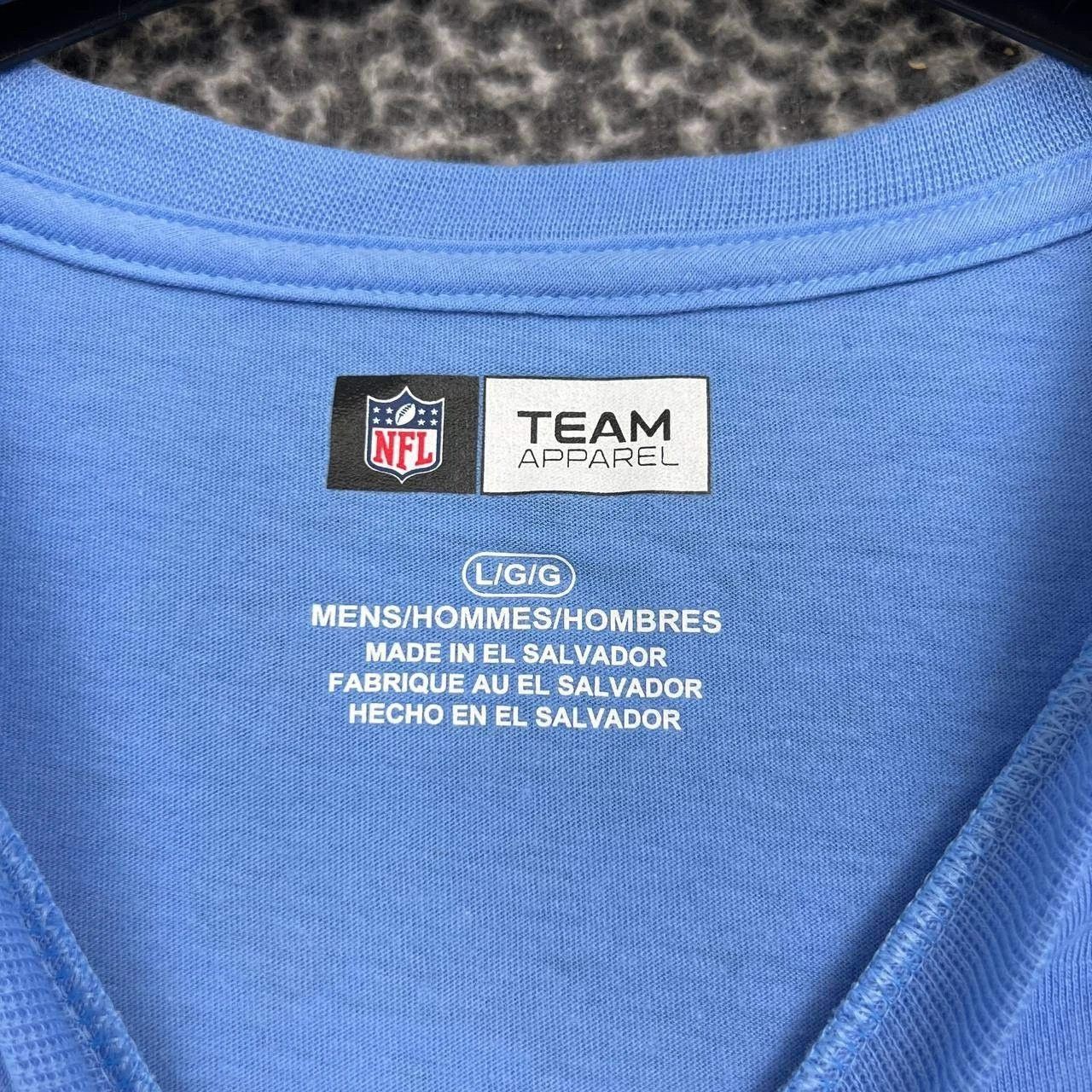 Other Tennessee Titans Shirt Men Blue Short Sleeve Crew Neck L Size US L / EU 52-54 / 3 - 4 Thumbnail