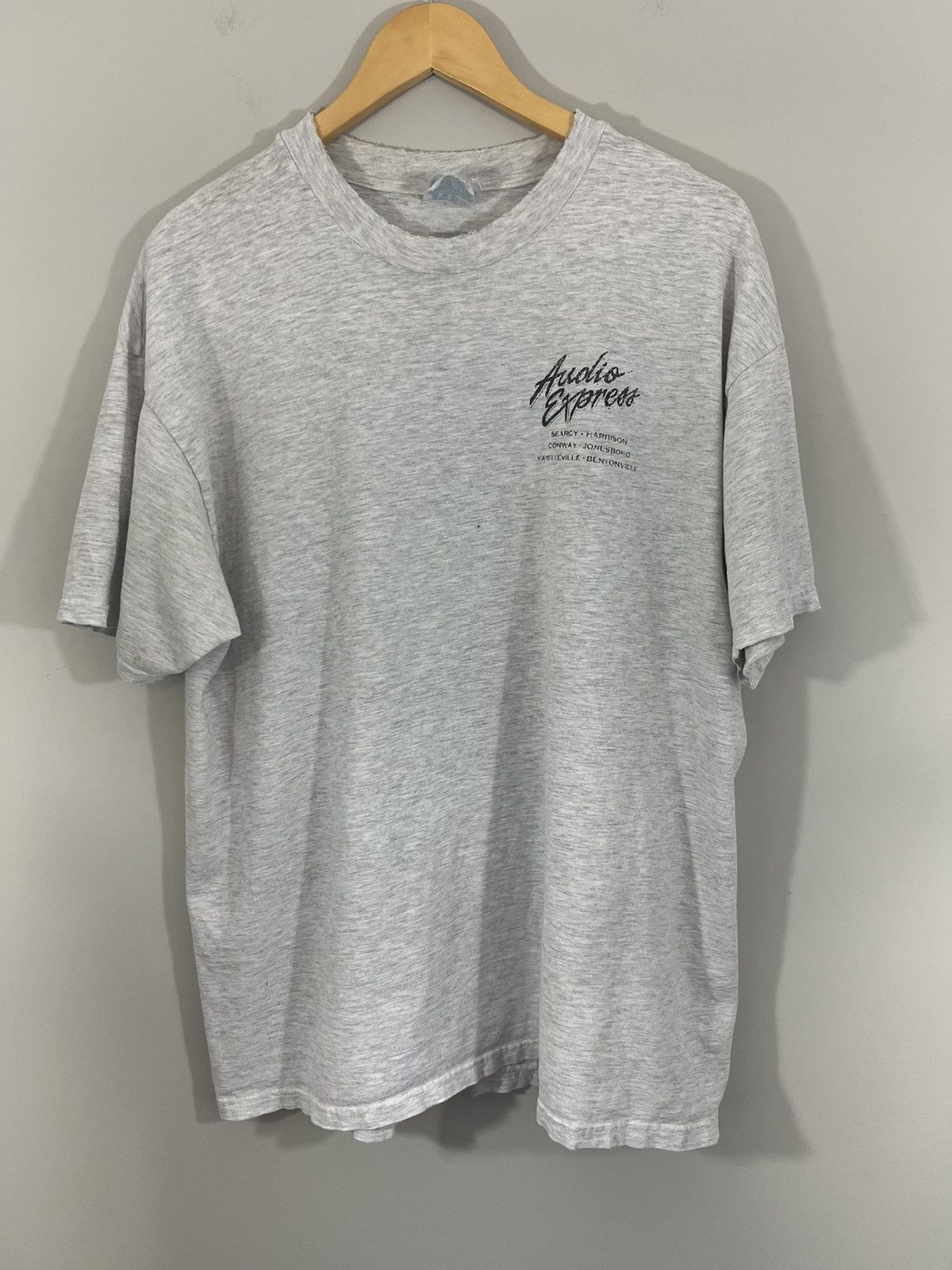 Vintage Thrashed Sex Joke Electronic Store Distressed Humor Tee Size US XL / EU 56 / 4 - 3 Thumbnail
