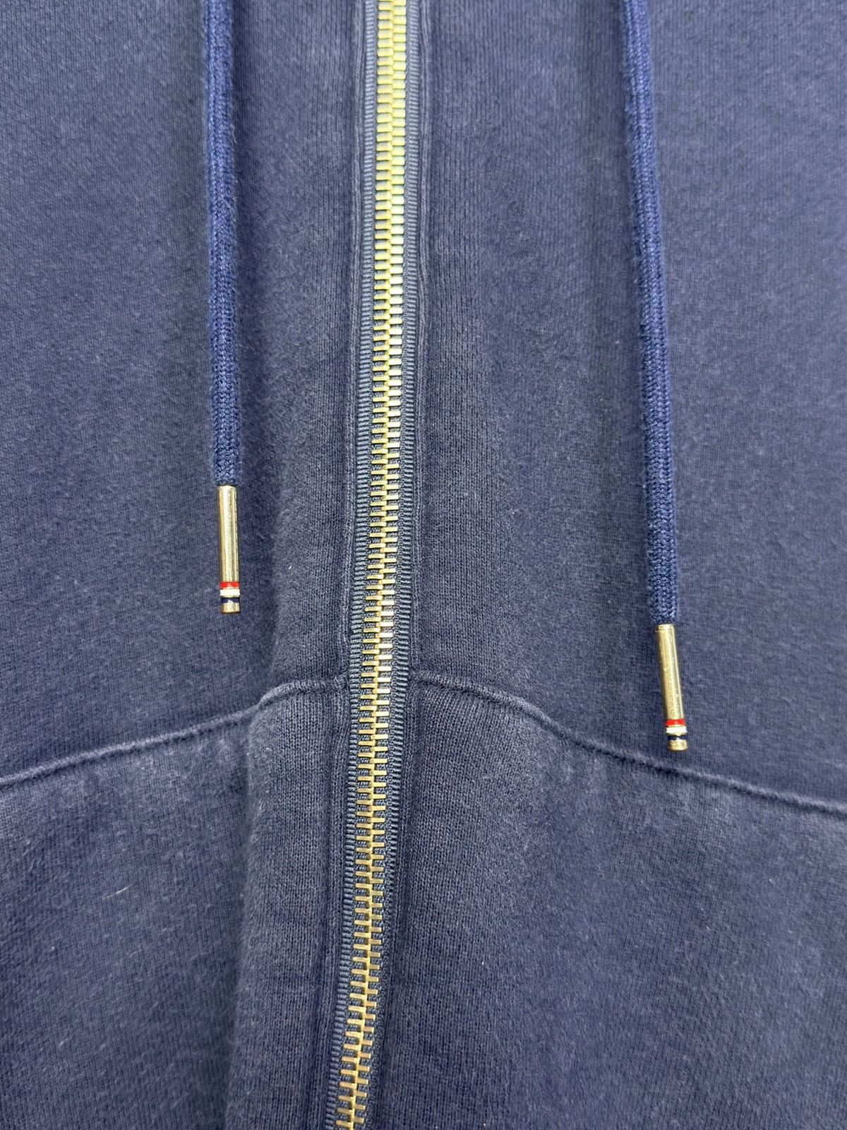 Thom Browne Thom Browne 4-Bar Zip-Up Hoodie Size US XL / EU 56 / 4 - 4 Thumbnail