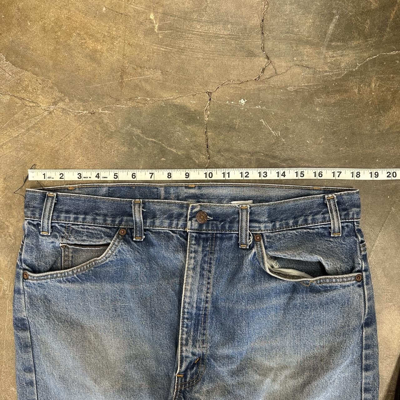 Levi's Vintage Levi’s 505 Orange Tab Blue Jeans 36 x 30 Size US 36 / EU 52 - 5 Thumbnail