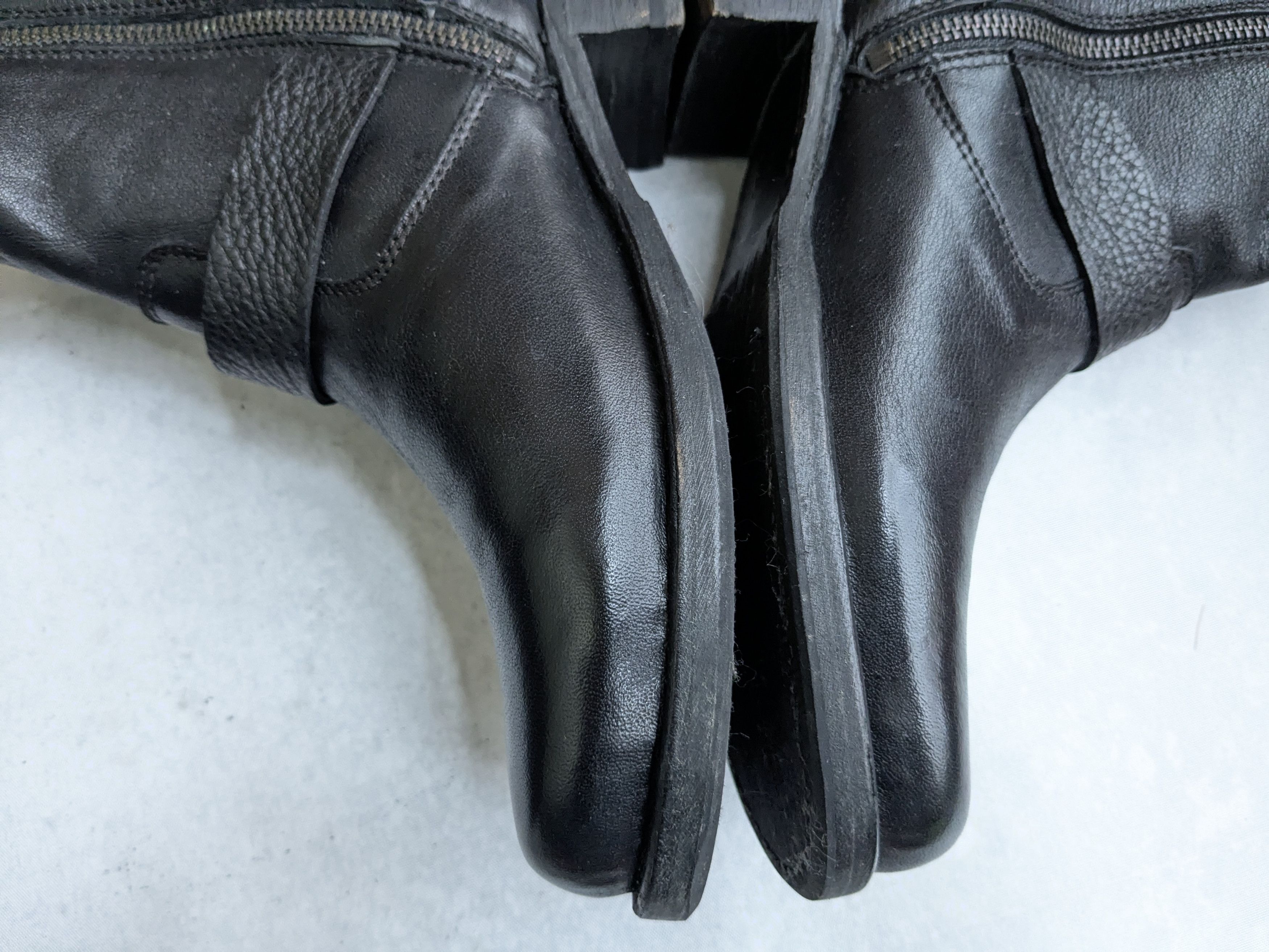 Frye Frye Engineer Boots Black Leather 7.5 Motorcycle Biker Size US 7.5 / EU 40-41 - 11 Thumbnail