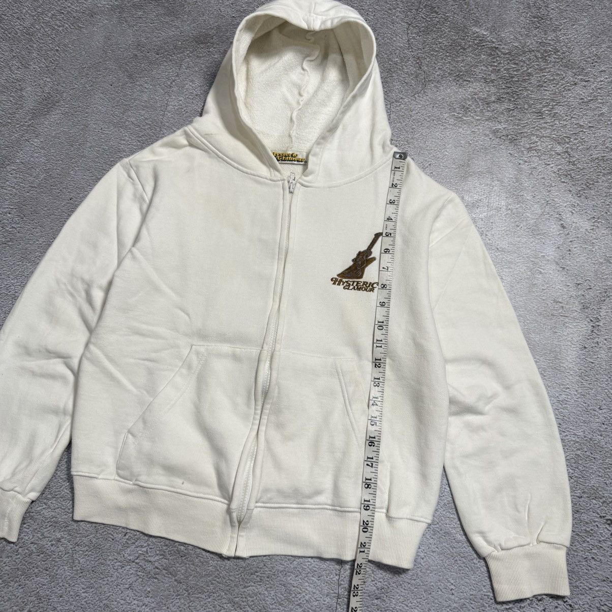 Hysteric Glamour Vintage Hysteric glamour gitar women zip hoodie Size US M / EU 48-50 / 2 - 9 Thumbnail