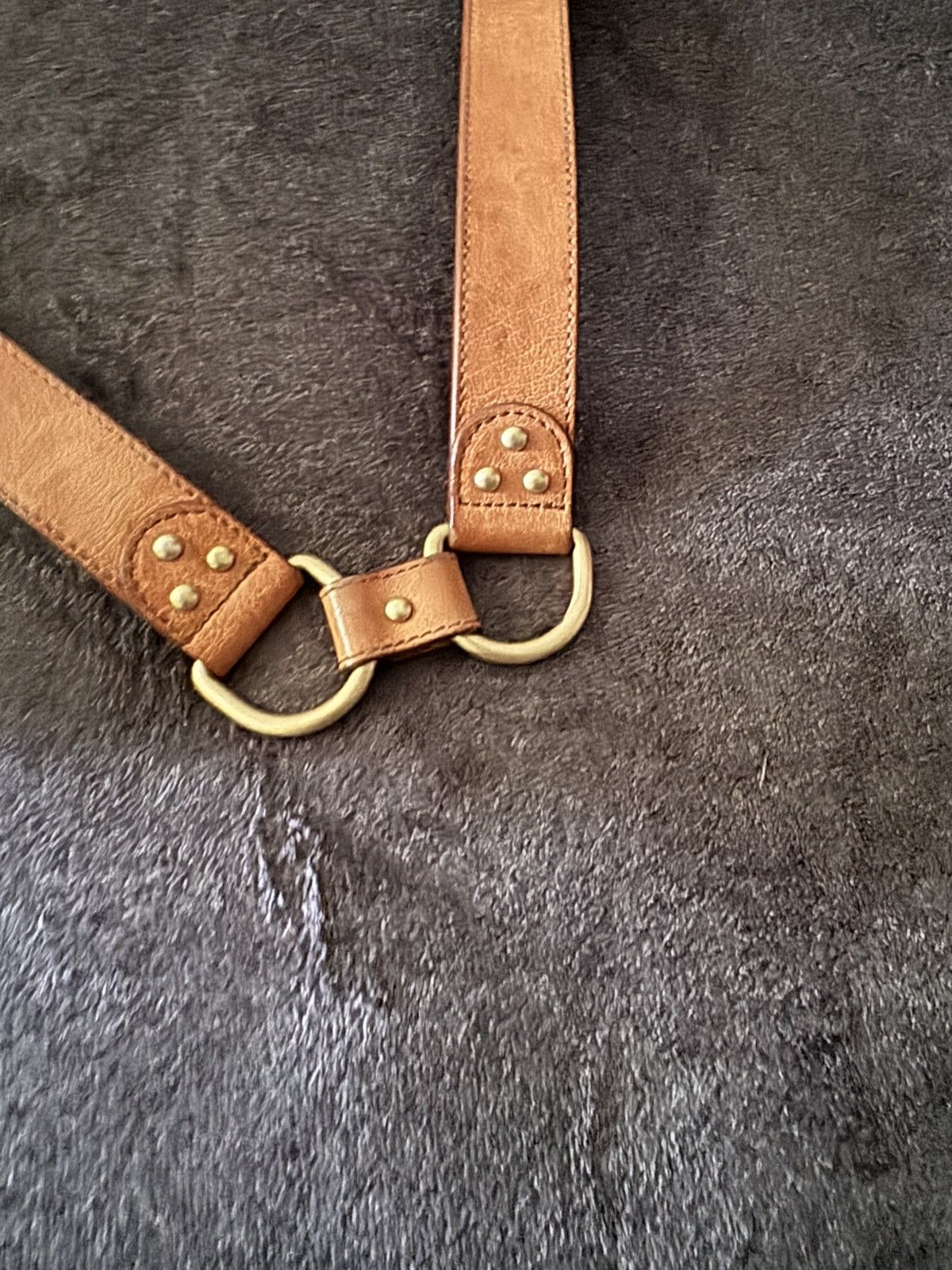 Bally × Vintage Bally vintage men's belt luxury Size 42 - 4 Thumbnail