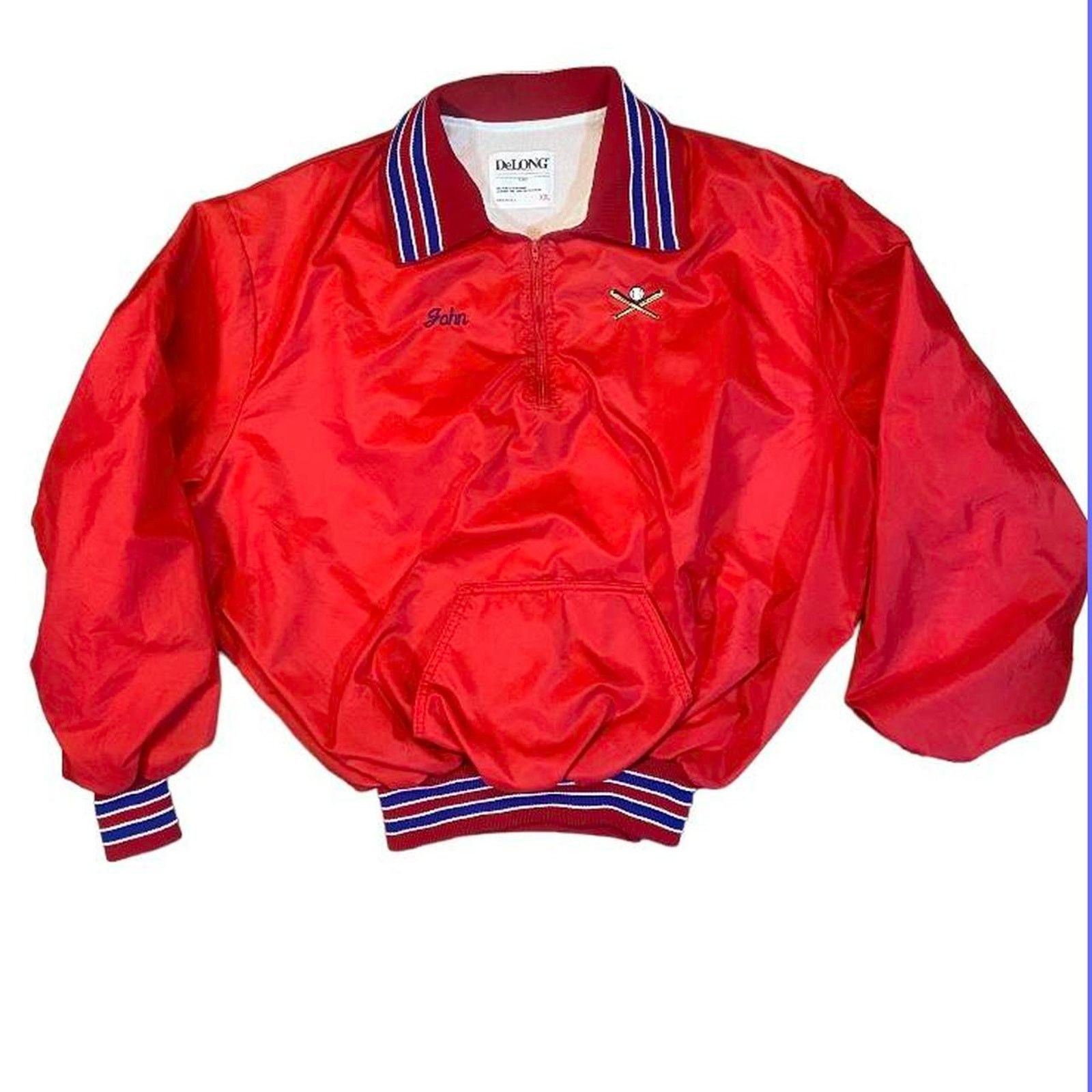 Adidas 80s trucker baseball jacket delong Size US XXL / EU 58 / 5 - 2 Thumbnail