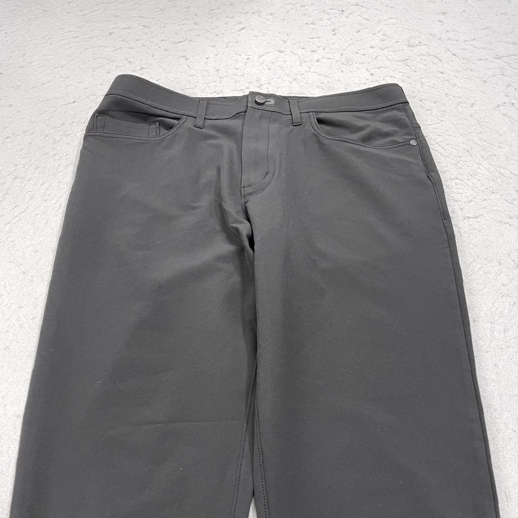 Vintage Public Rec Pants Mens 34x32 Black Preppy 5 Pocket Chino Casual Office Work Size US 34 / EU 50 - 3 Thumbnail