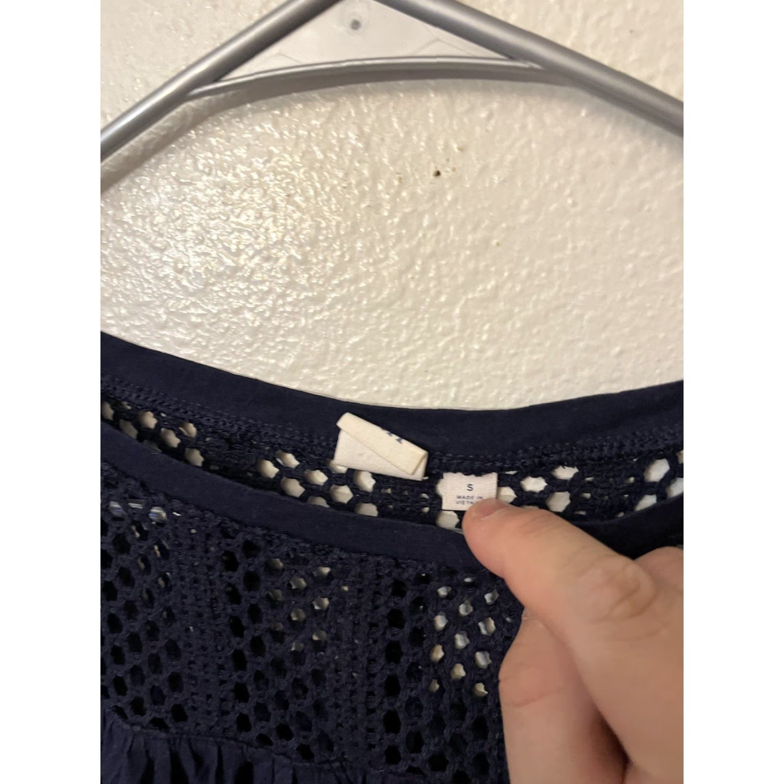 Gap Gap Blouse Women S Navy Sleeveless Round Neck Strap Solid Casual Shoppers? Size S / US 4 / IT 40 - 2 Thumbnail
