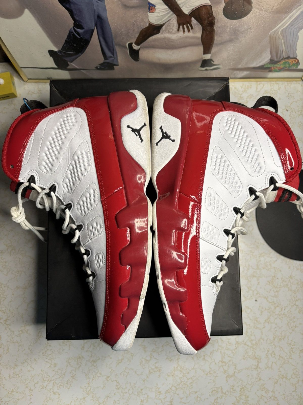 Jordan Brand Air Jordan 9 Retro Gym Red Size US 11 / EU 44 - 4 Thumbnail