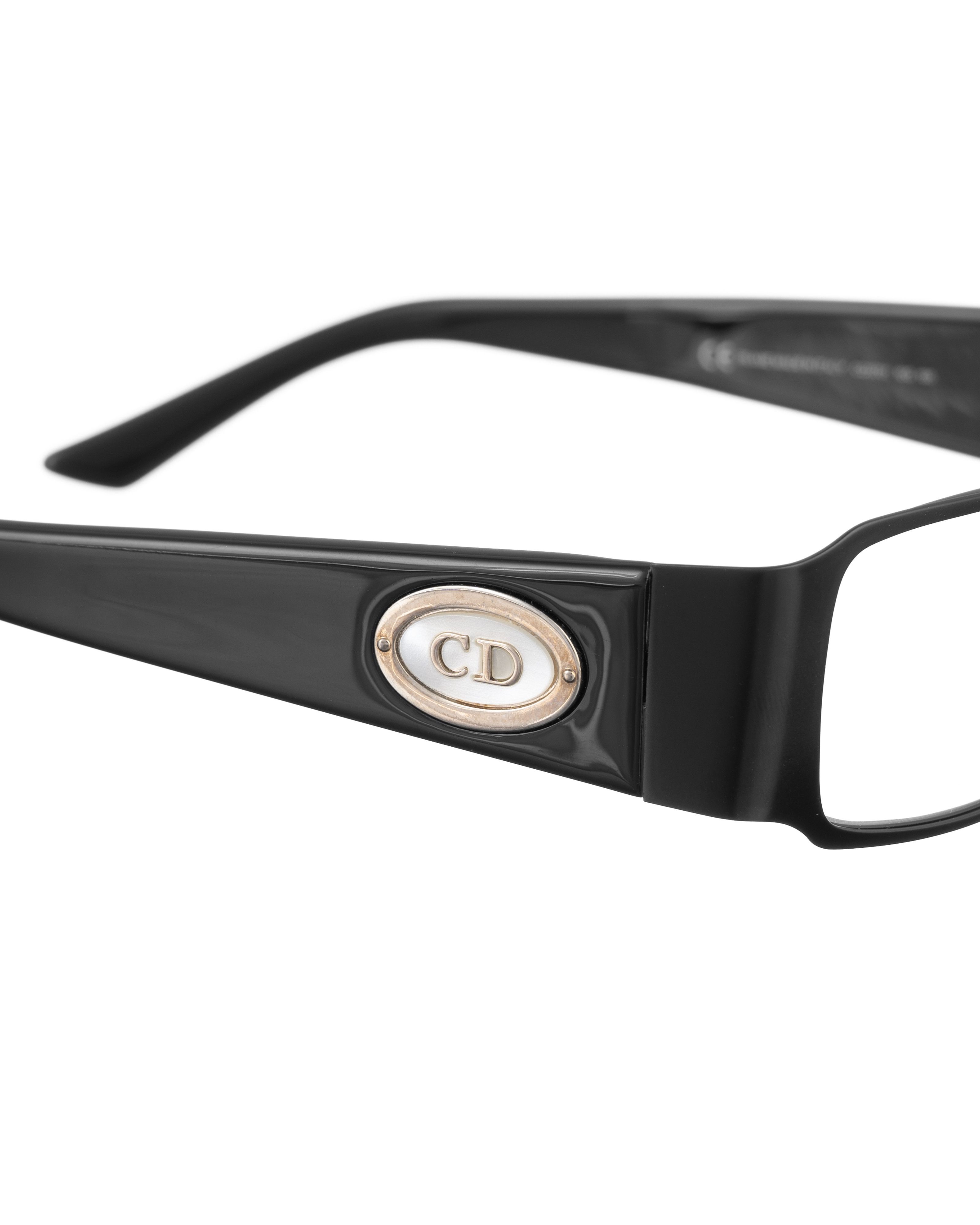 Dior Dior 00s Black Glasses with Vintage Logo Size ONE SIZE - 2 Thumbnail