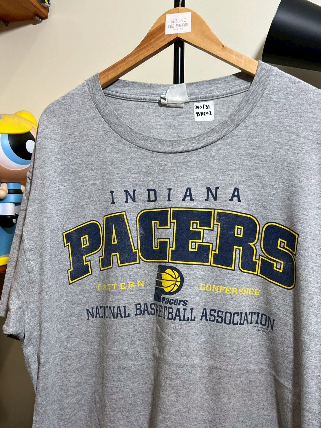 NBA × Vintage Vintage Indiana Pacers Shirt NBA bnz02 Size US XL / EU 56 / 4 - 1 Thumbnail