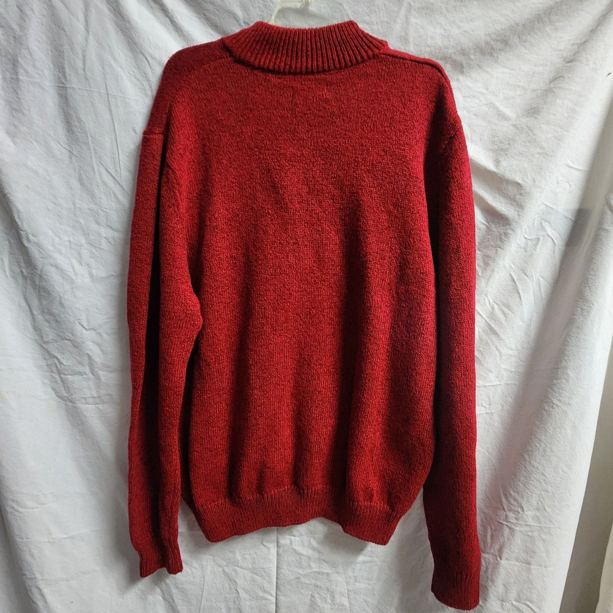 Chaps Chaps Mens Knit Caridgan Sweater Classic Half Zip Mock Turtl Size US XL / EU 56 / 4 - 3 Thumbnail