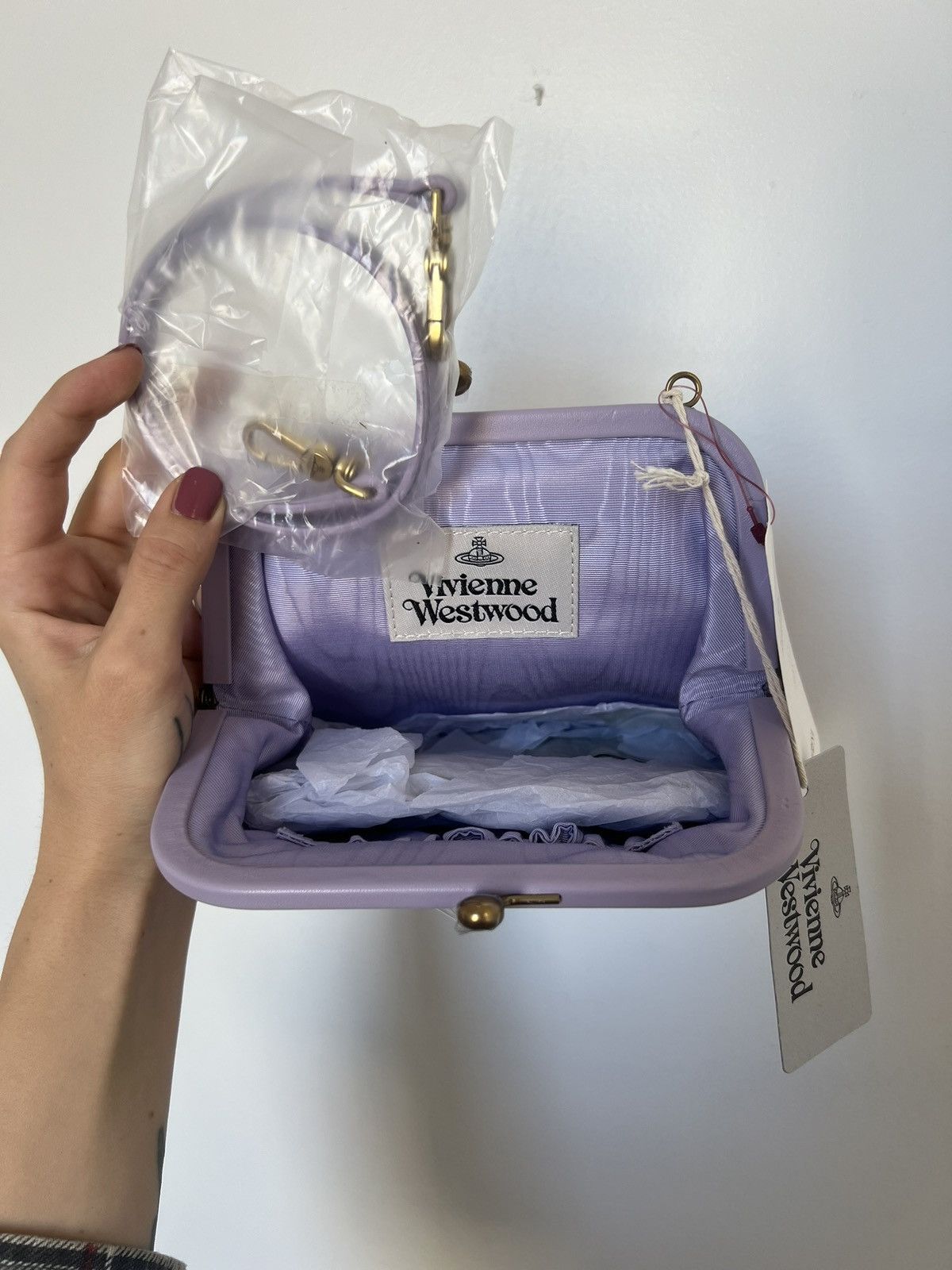 Vivienne Westwood Vivienne's moiré tote bag Size ONE SIZE - 2 Thumbnail