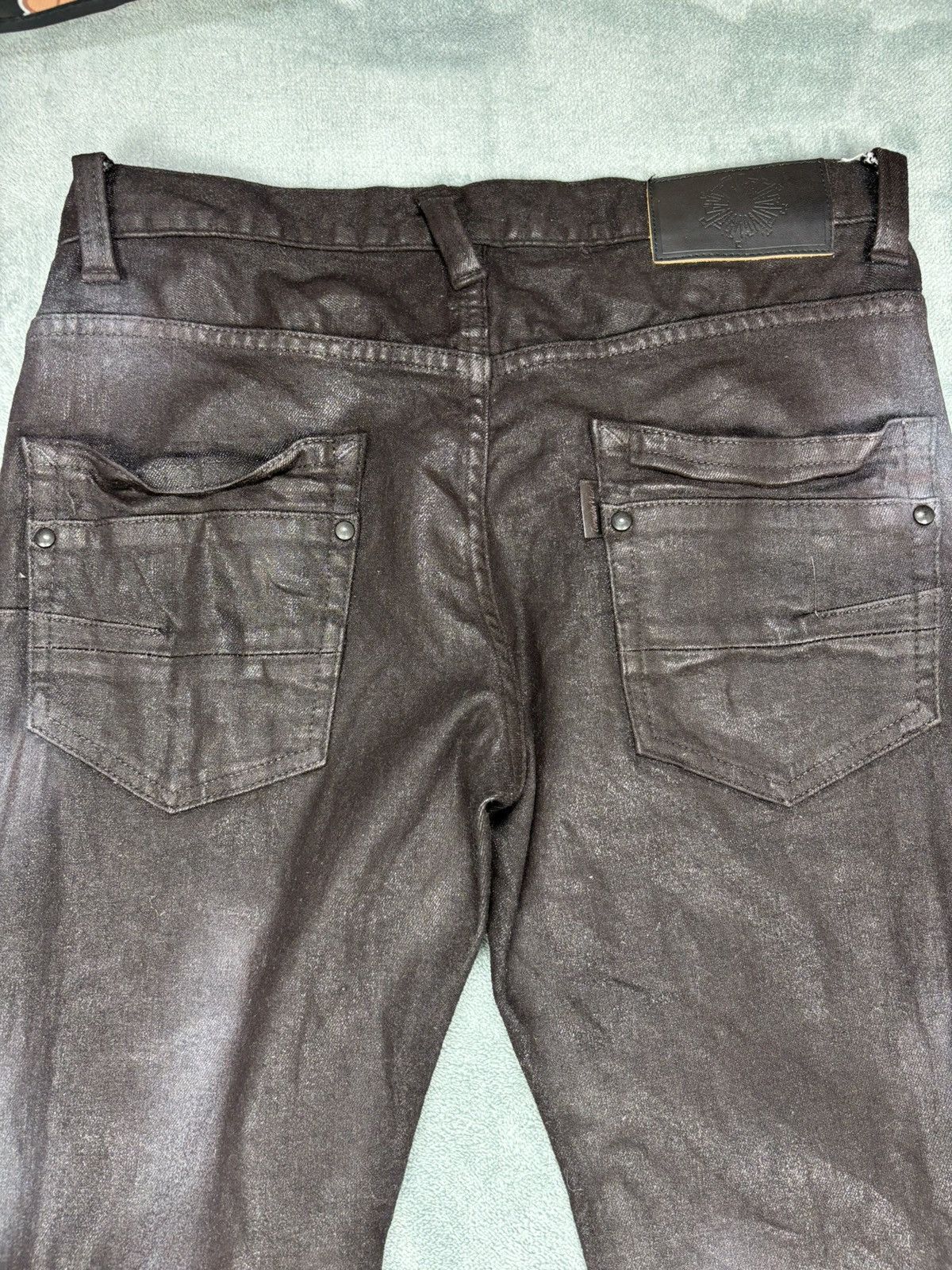 Japanese Brand Tornado Mart Waxed Denim. S0170 Size US 30 / EU 46 - 8 Thumbnail