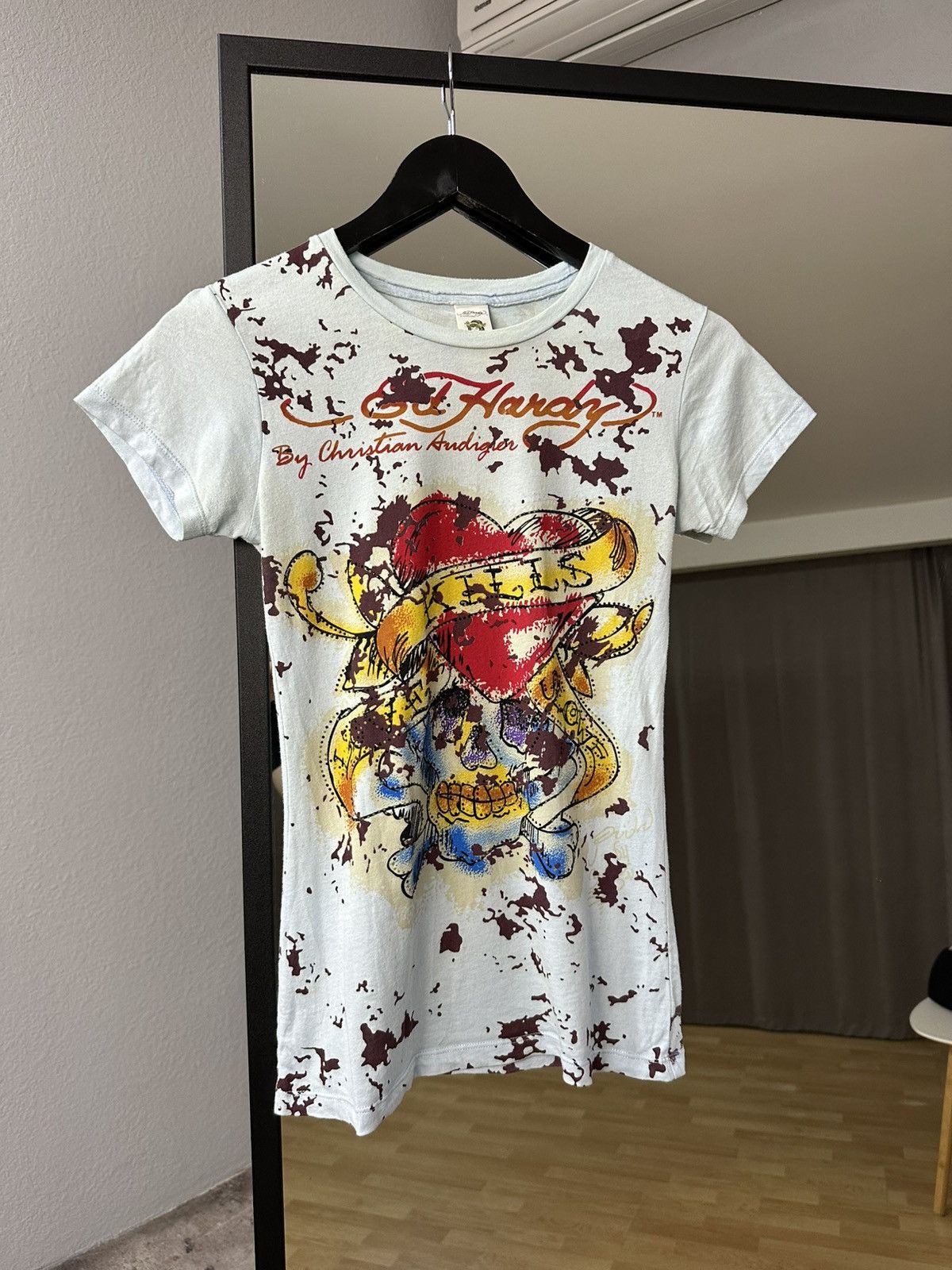 Ed Hardy Vintage Ed Hardy by Christian Audigier T-Shirt Big Logo Size M / US 6-8 / IT 42-44 - 1 Thumbnail