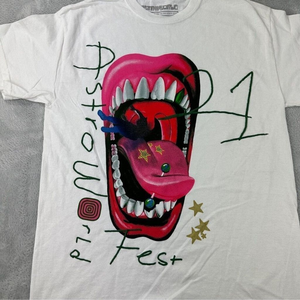 Travis Scott Travis Scott Men's Size Small Astroworld 2021 Festival Size US S / EU 44-46 / 1 - 3 Thumbnail