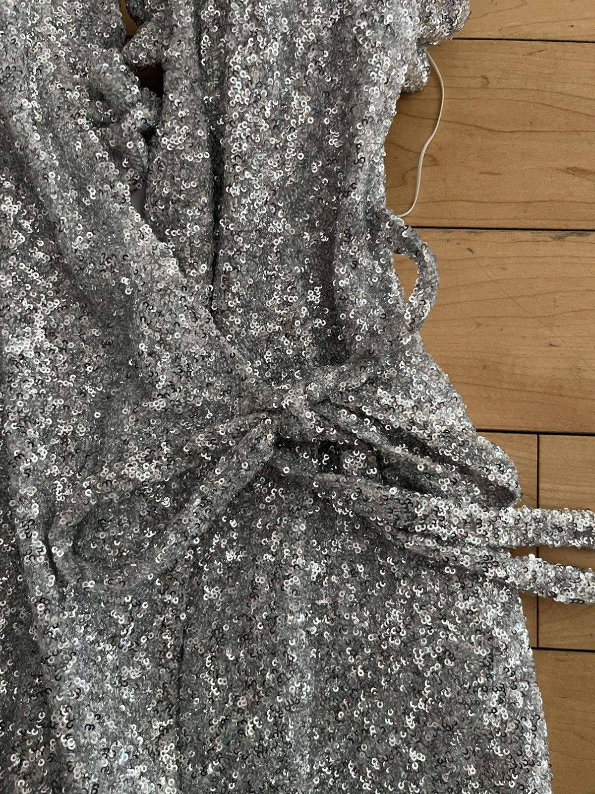The Attico NWT - The Attico Sequin Ball Wrap Dress Size XS / US 0-2 / IT 36-38 - 5 Thumbnail