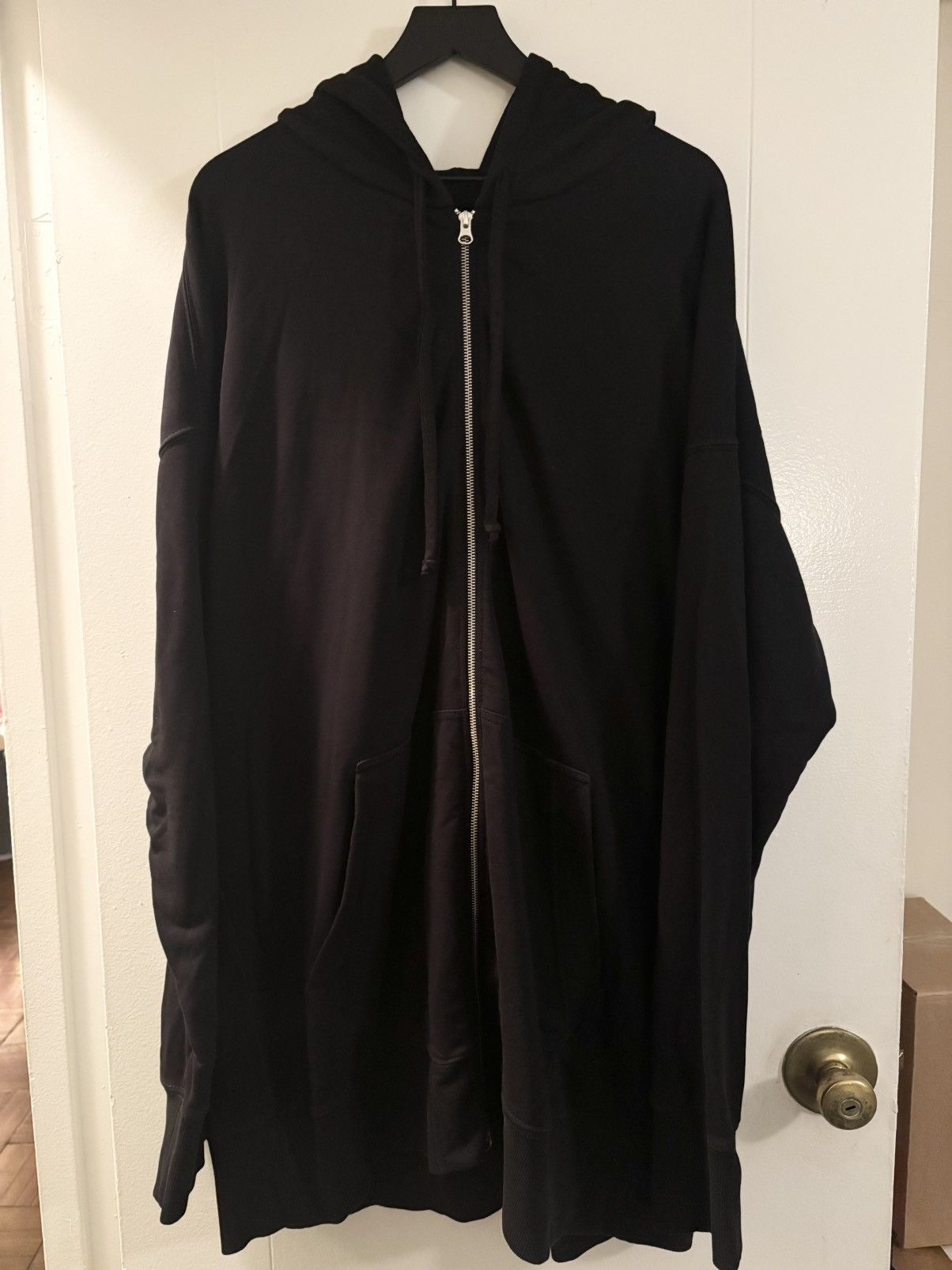Maison Margiela MARGIELA MM6 OVERSIZED LONG HOODIE Size US S / EU 44-46 / 1 - 2 Thumbnail