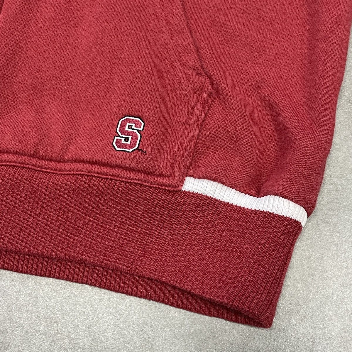 Nike × Vintage Vintage Nike Team Stanford Women Zip Hoodie Size M (8-10) Size M / US 6-8 / IT 42-44 - 6 Thumbnail