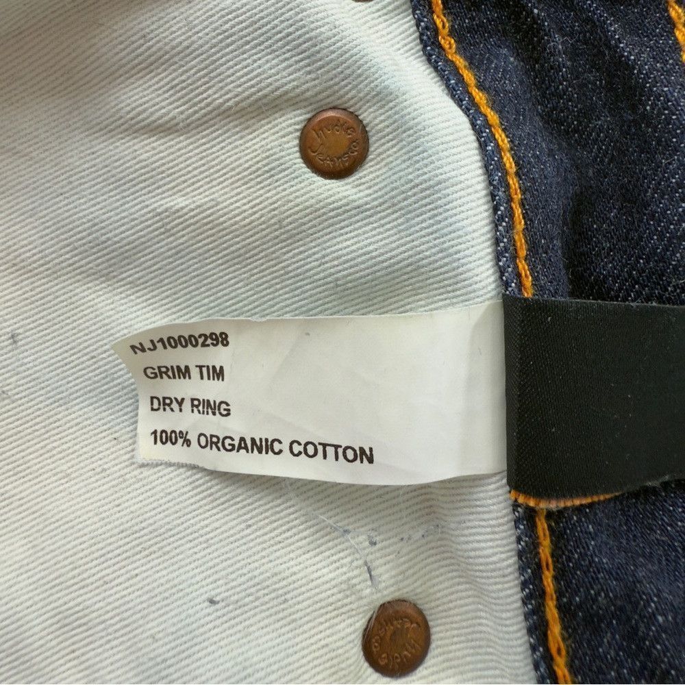 Nudie Jeans Nudie Jeans Grim Tim Dry Ring Men's Size 31x30 NJ1000298 Bu Size US 31 - 3 Thumbnail