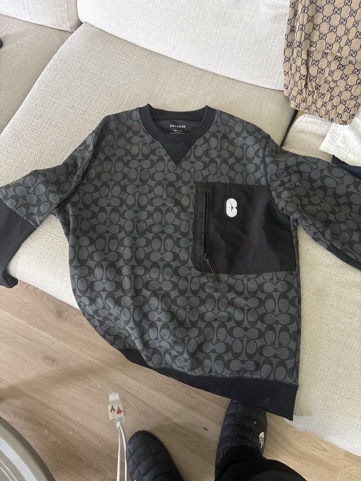 Coach Coach monogram sweater Size US M / EU 48-50 / 2 - 4 Thumbnail