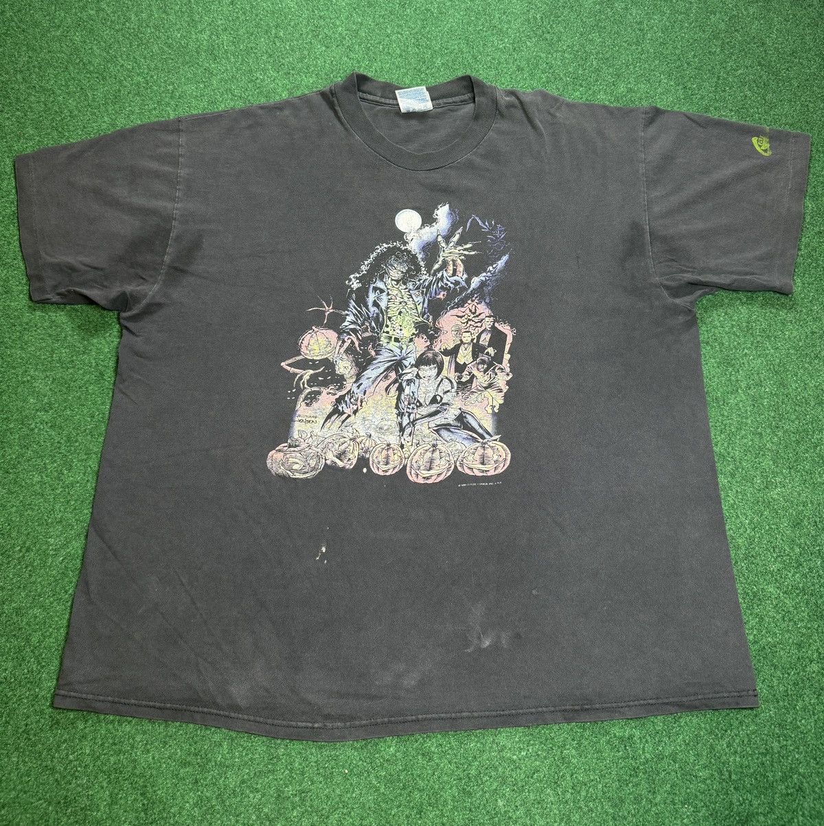 Hanes × Vintage Vintage 90s Evil Ernie Halloween Zombie Comic FADED T Shirt Size US XL / EU 56 / 4 - 1 Thumbnail