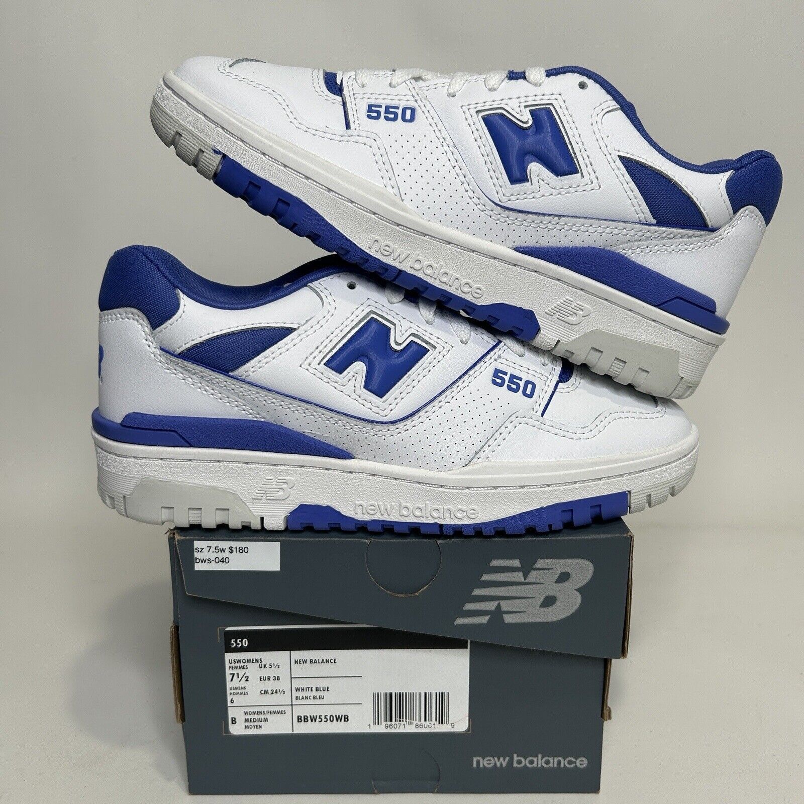 New Balance New Balance 550 WMNS Sneakers “Aura Purple” 2024 Size US 7.5 / IT 37.5 - 1 Thumbnail