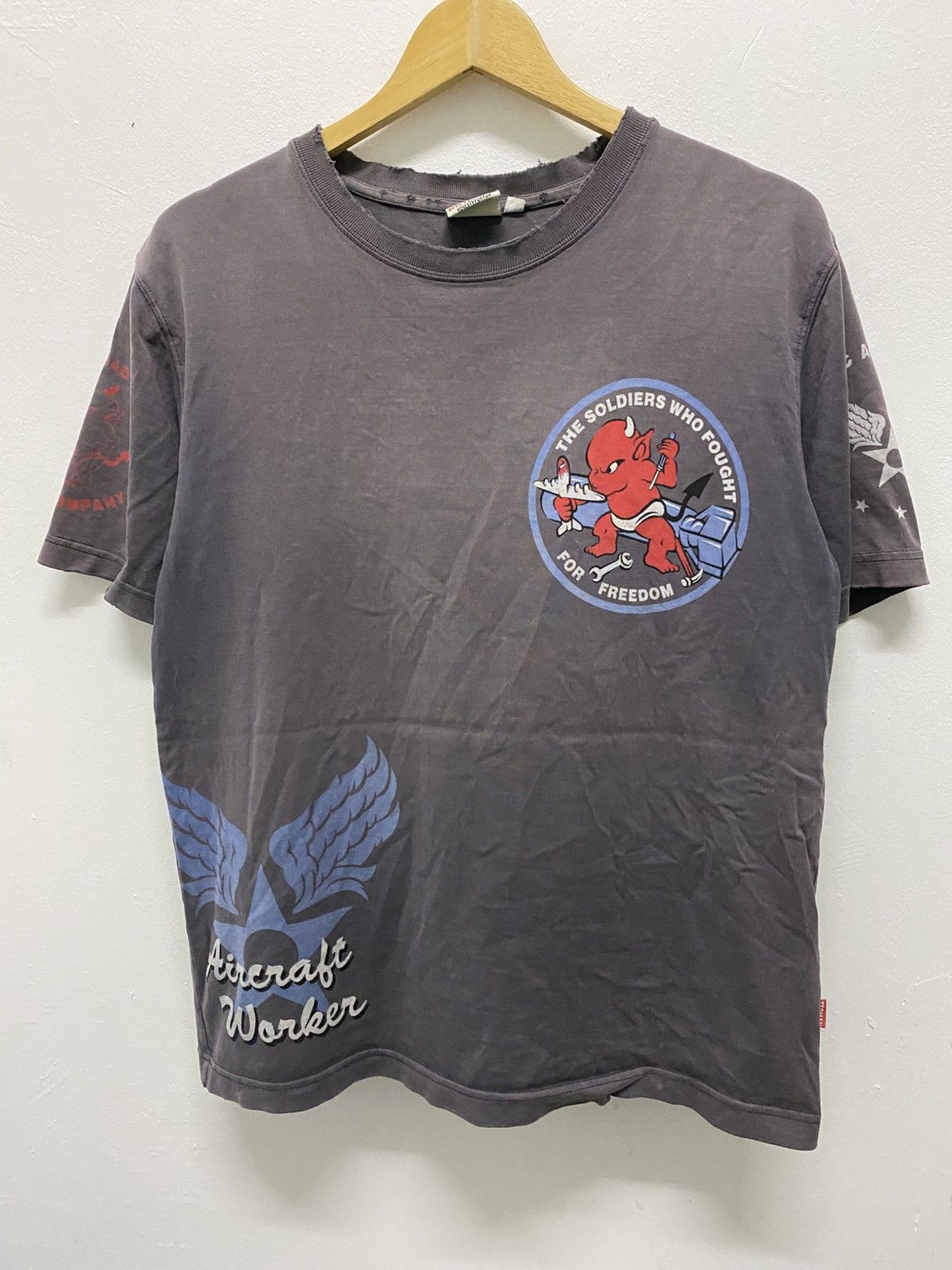 Japanese Brand Vintage Distressed Ted Company Tedman Tee Size US M / EU 48-50 / 2 - 6 Thumbnail