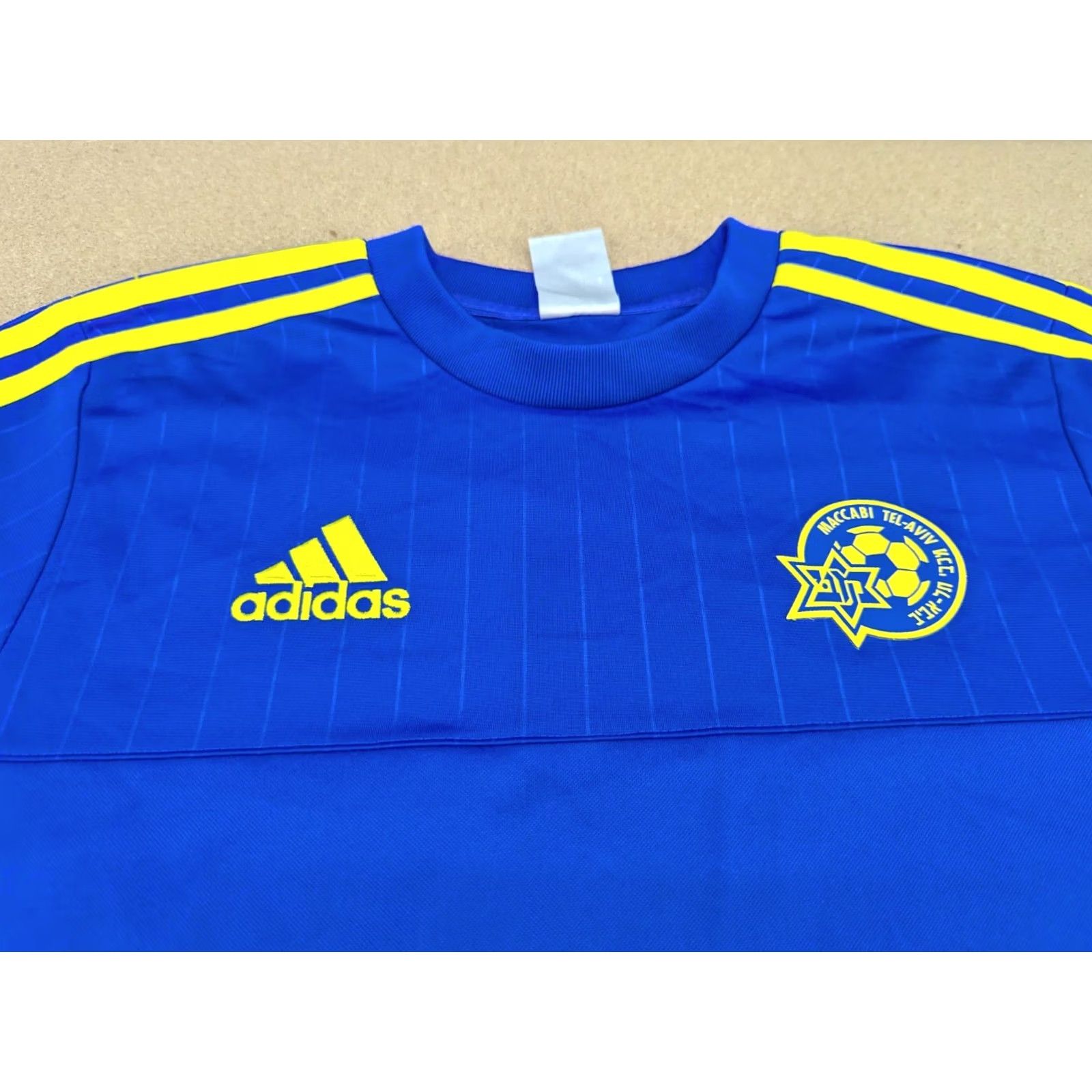 Adidas Adidas Maccabi Tel Aviv 2015 Training Top Jersey Blue Long Sleeve XS Adult Men's T-Shirt Quick Dry Football Athletic Jersey Size US XS / EU 42 / 0 - 5 Thumbnail