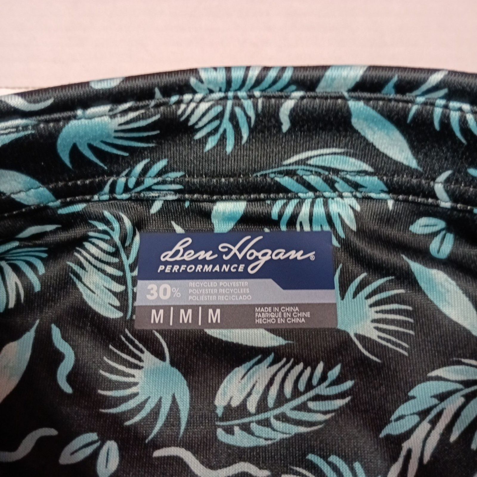 Other Ben Hogan Polo Shirt Men's Size M 38/40 Floral Print UPF 15 Size US M / EU 48-50 / 2 - 3 Thumbnail