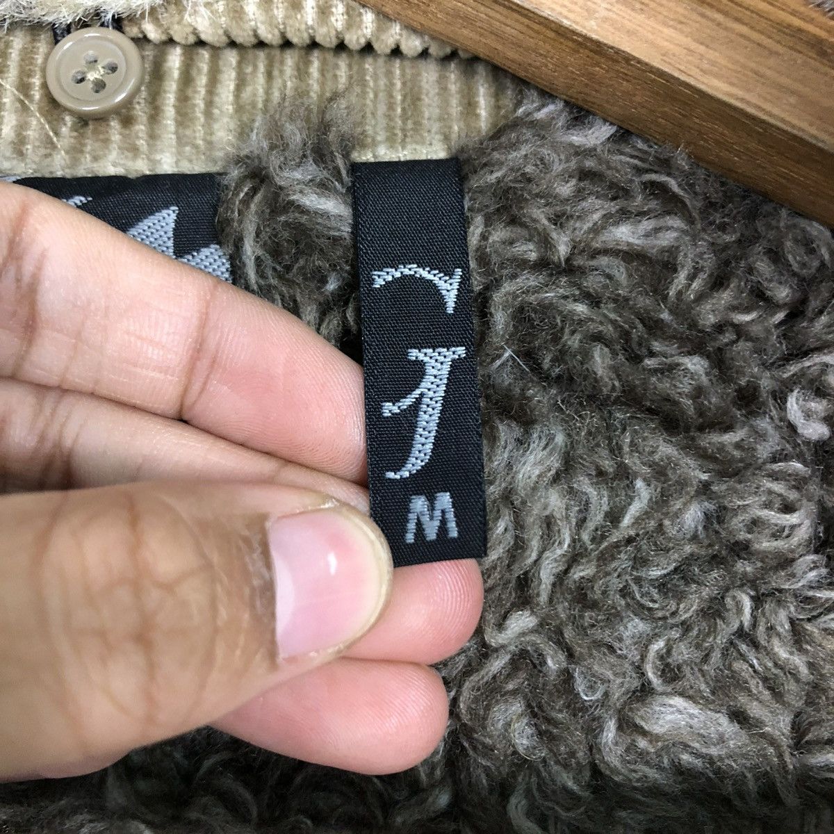 Gotcha 🔥VINTAGE BIKER JACKET CORDUROY GOTCHA BLANKET FUR Size US M / EU 48-50 / 2 - 21 Thumbnail