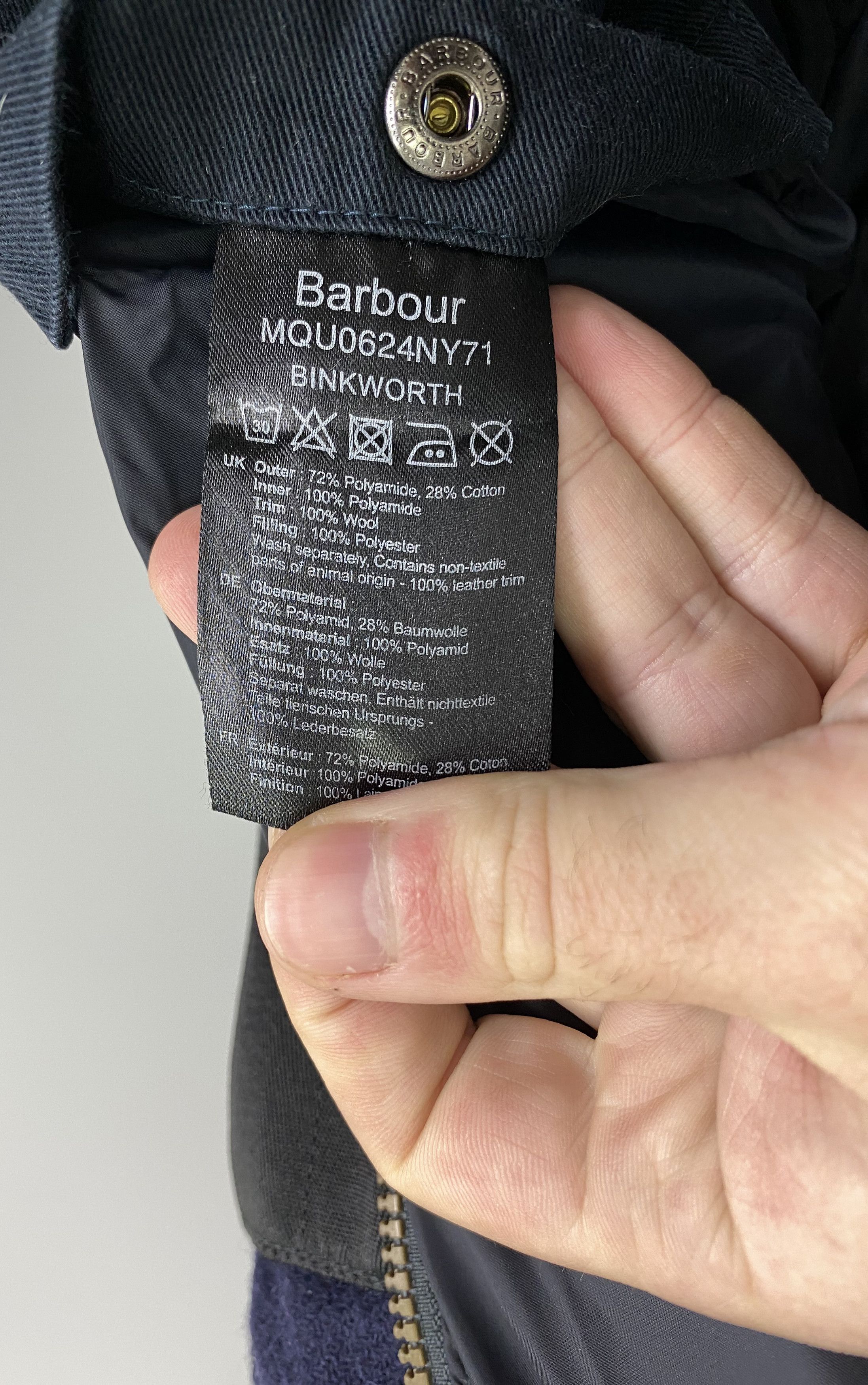 Barbour BARBOUR Binkworth Greatcoat Quilted Jacket Size US XL / EU 56 / 4 - 12 Thumbnail