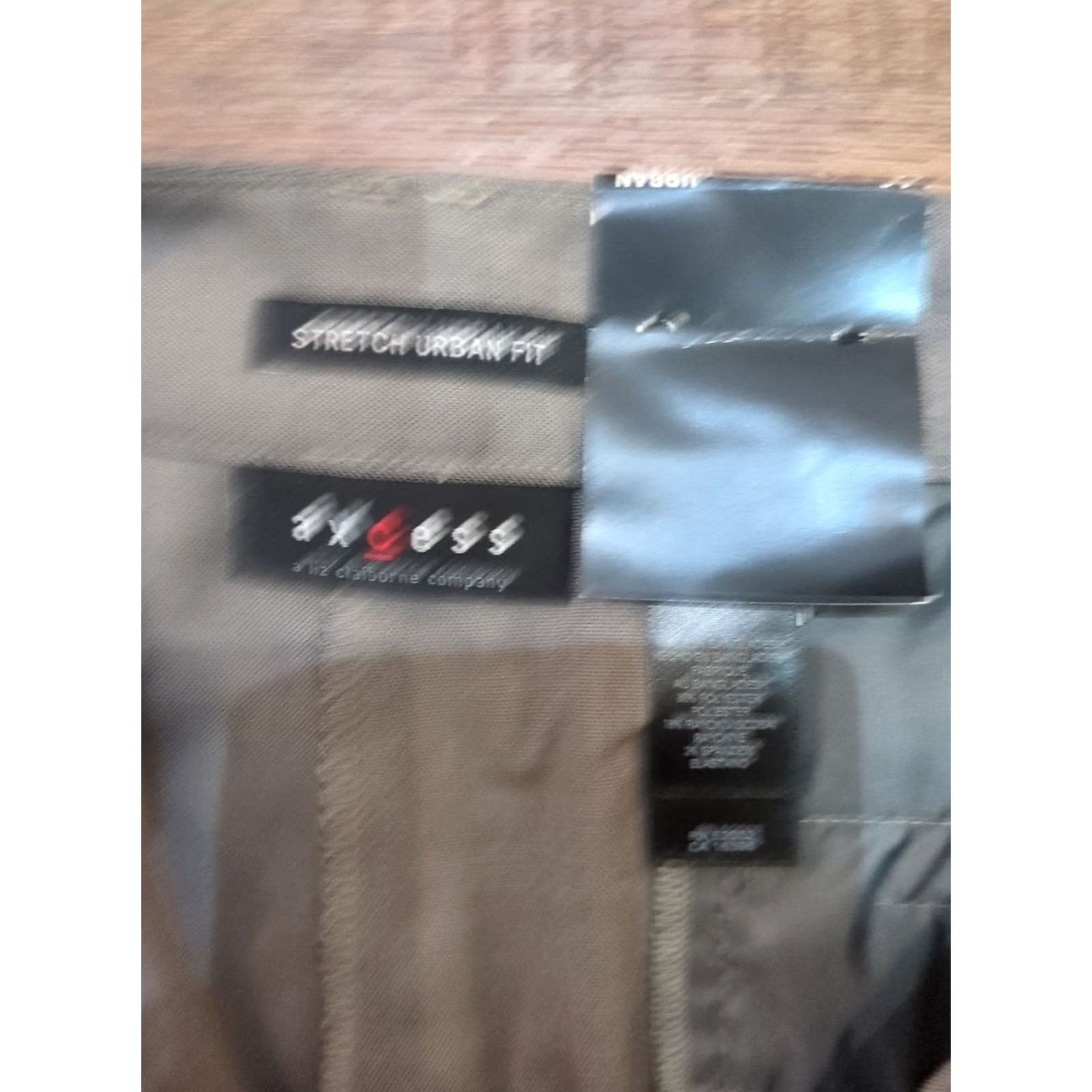 Etro Axcess Dress Pants Gray Women's Size 16 NWT Stretch Metro Fit Bootcut Flat Front Size 38" / US 16 / IT 52 - 3 Thumbnail