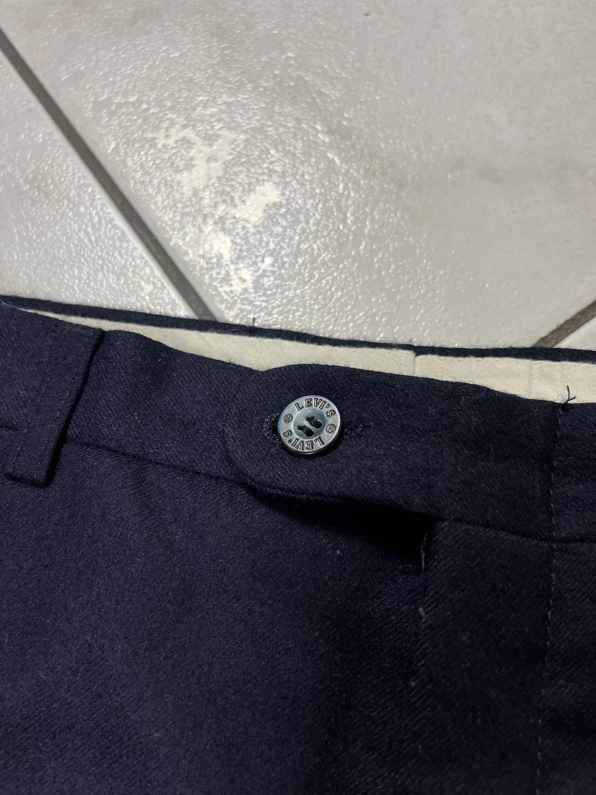Levi's × Levi's Vintage Clothing × Vintage Vintage Levi’s 70s wool crease classic pants casual trousers Size US 34 / EU 50 - 11 Thumbnail