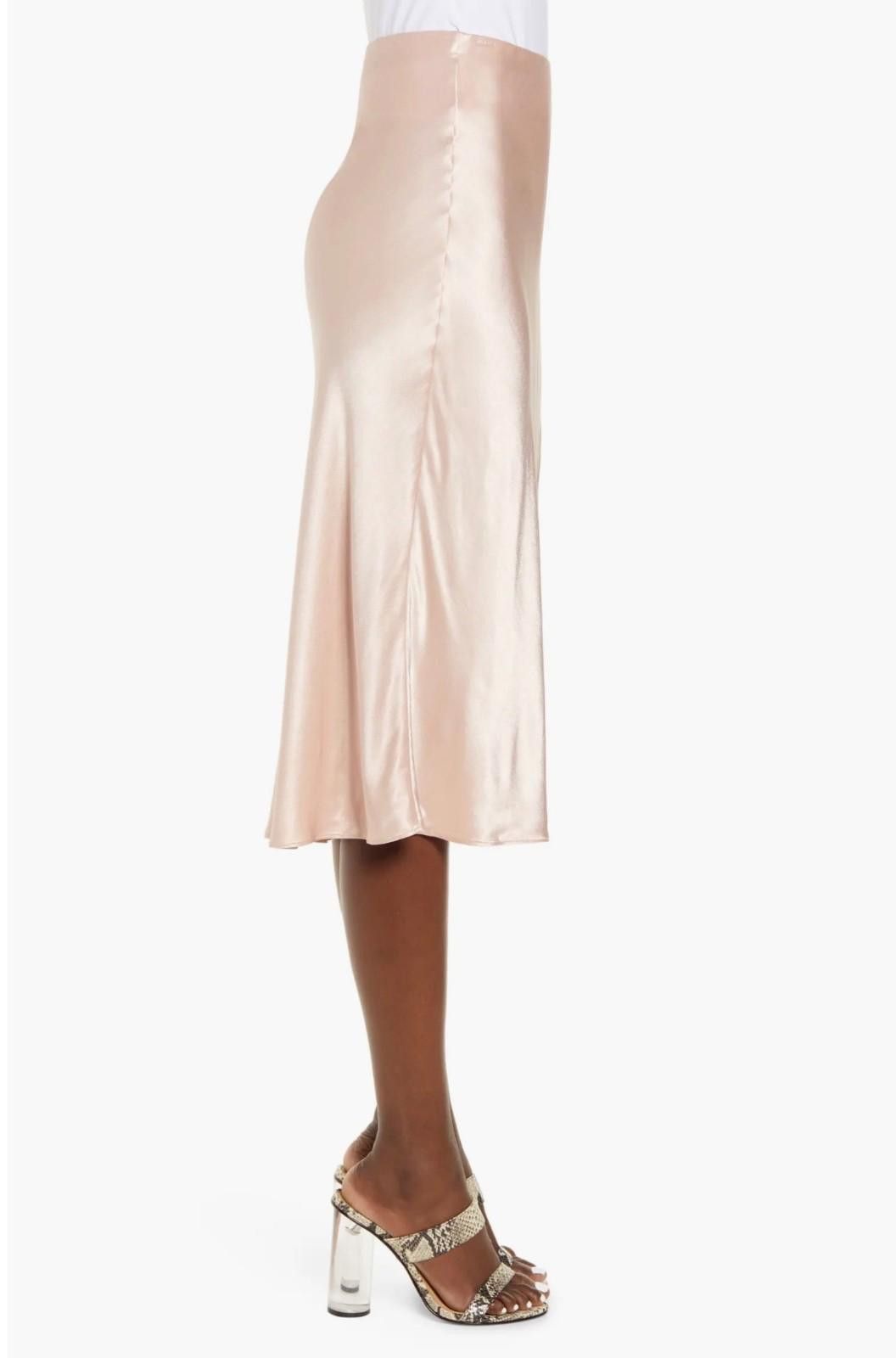 Other SOCIALITE Bias Cut Satin Skirt in Olive (SMALL) Size 28" / US 6 / IT 42 - 7 Thumbnail