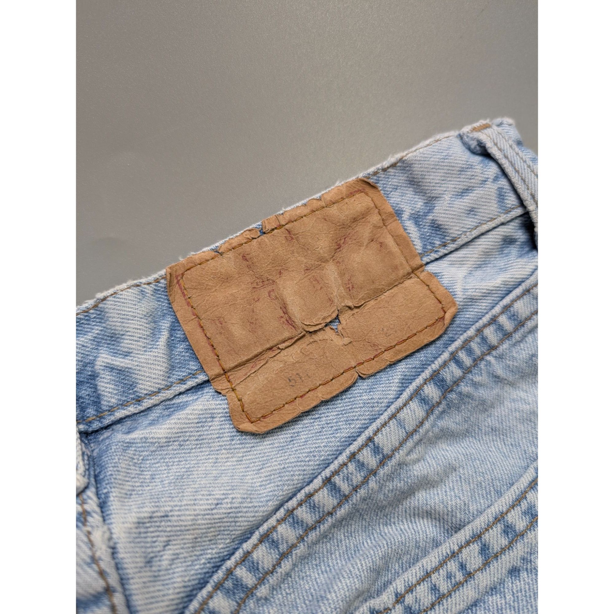 Levi's Levi's 518 Vintage Light Wash Denim Jeans Pants (Y1086) Size US 29 - 11 Thumbnail
