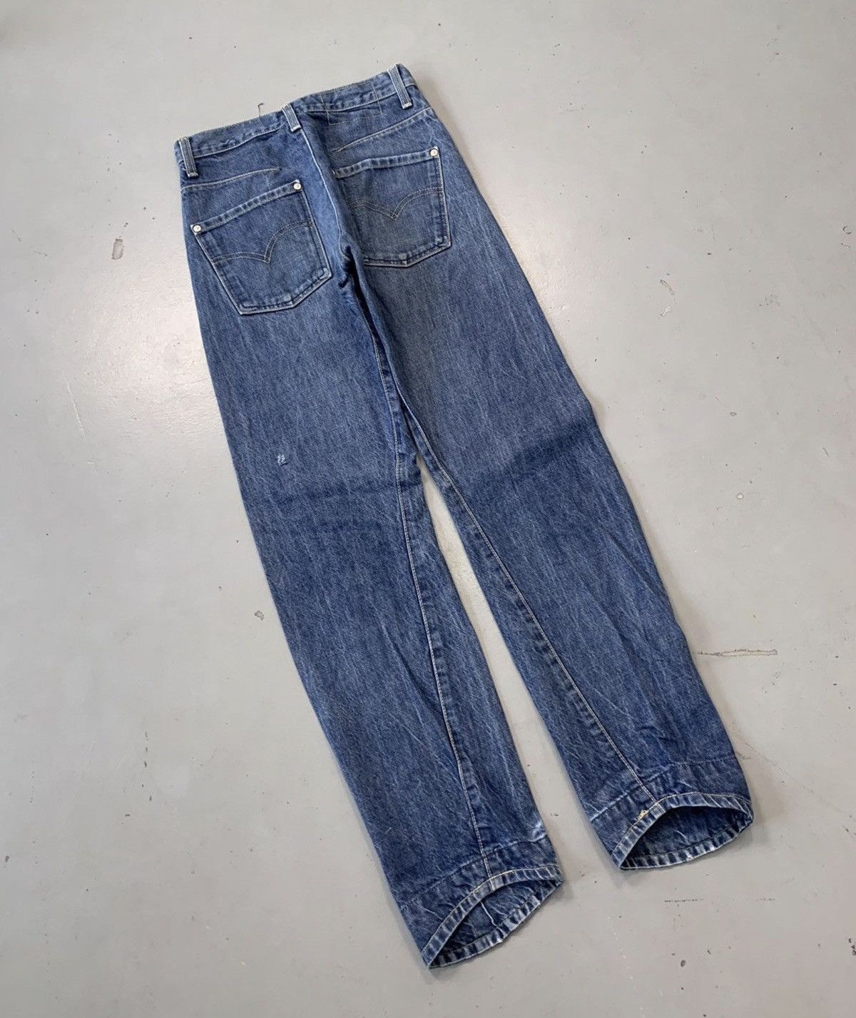 Levi's Vintage Levi’s buckle belt denim Size US 26 / EU 42 - 2 Thumbnail