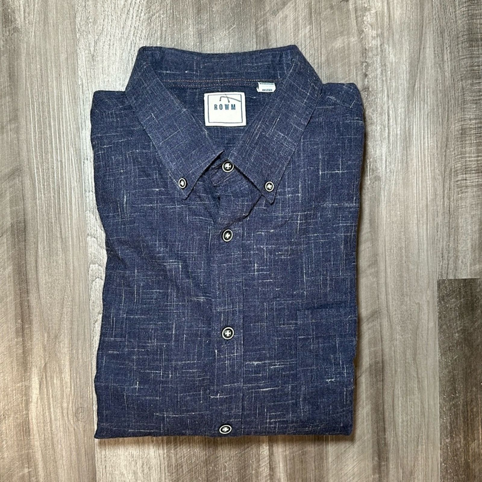 Other ROWM Light Flannel Long Sleeve Button Down - XL Size US XL / EU 56 / 4 - 1 Thumbnail