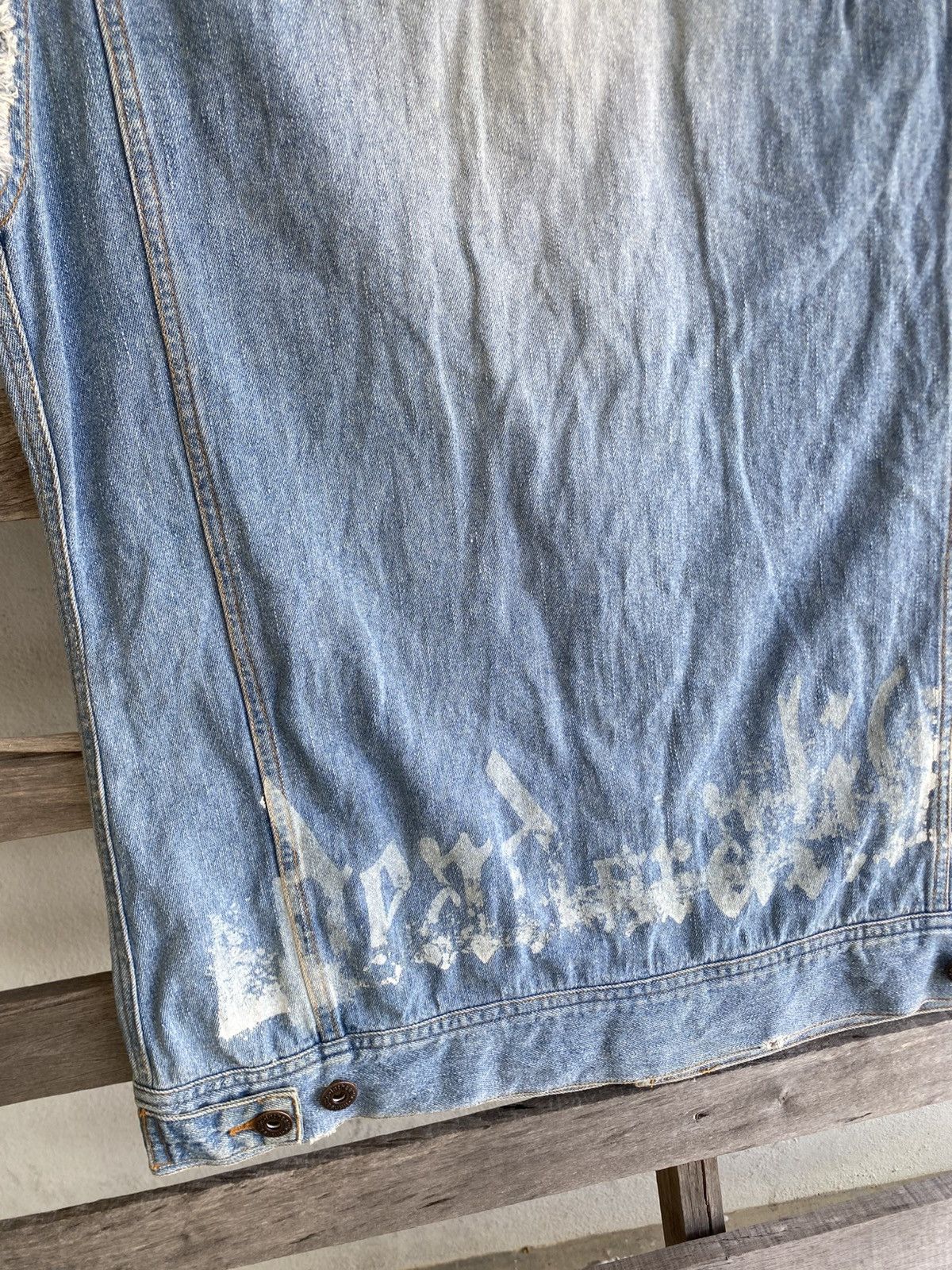 In The Attic In the Attic Distressed Vest - Punk style Size US M / EU 48-50 / 2 - 10 Thumbnail