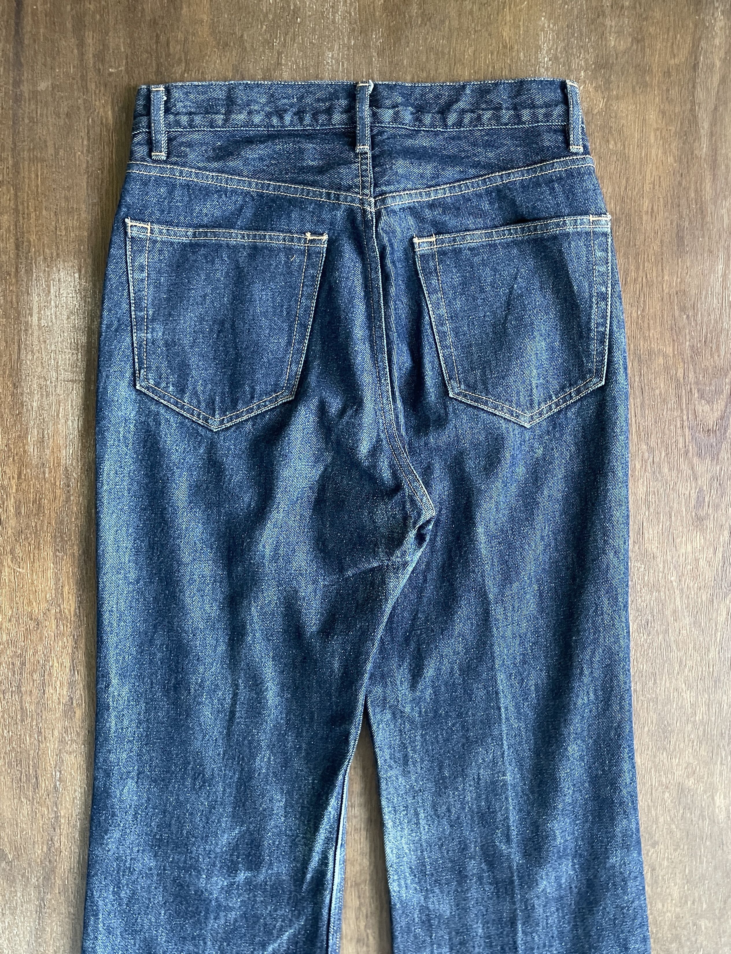 Auralee AURALEE Straight Leg Raw Denim Size US 27 - 7 Thumbnail