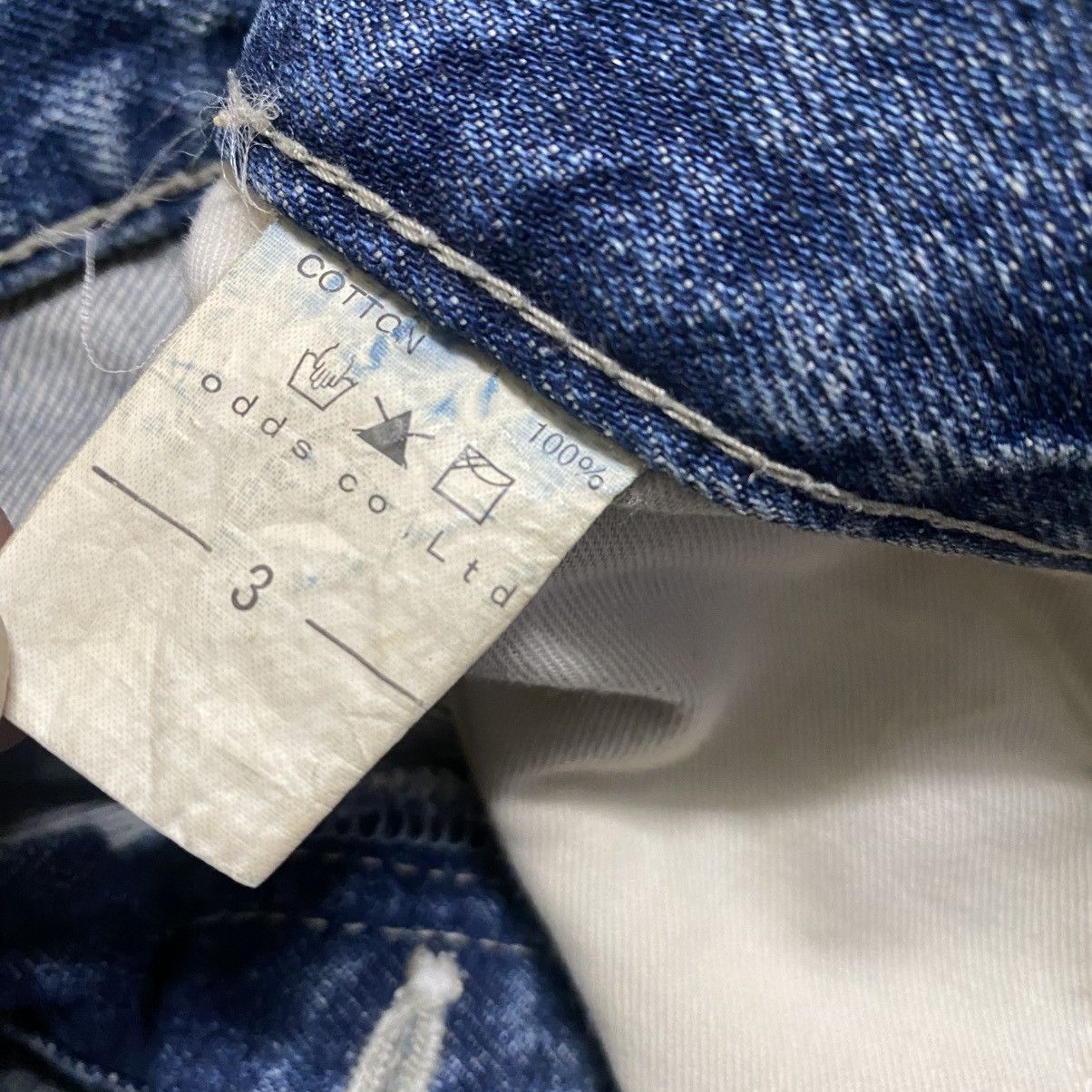 Lounge Lizard Vintage Lounge Lizard Distressed Denim Jeans Size US 31 - 22 Thumbnail