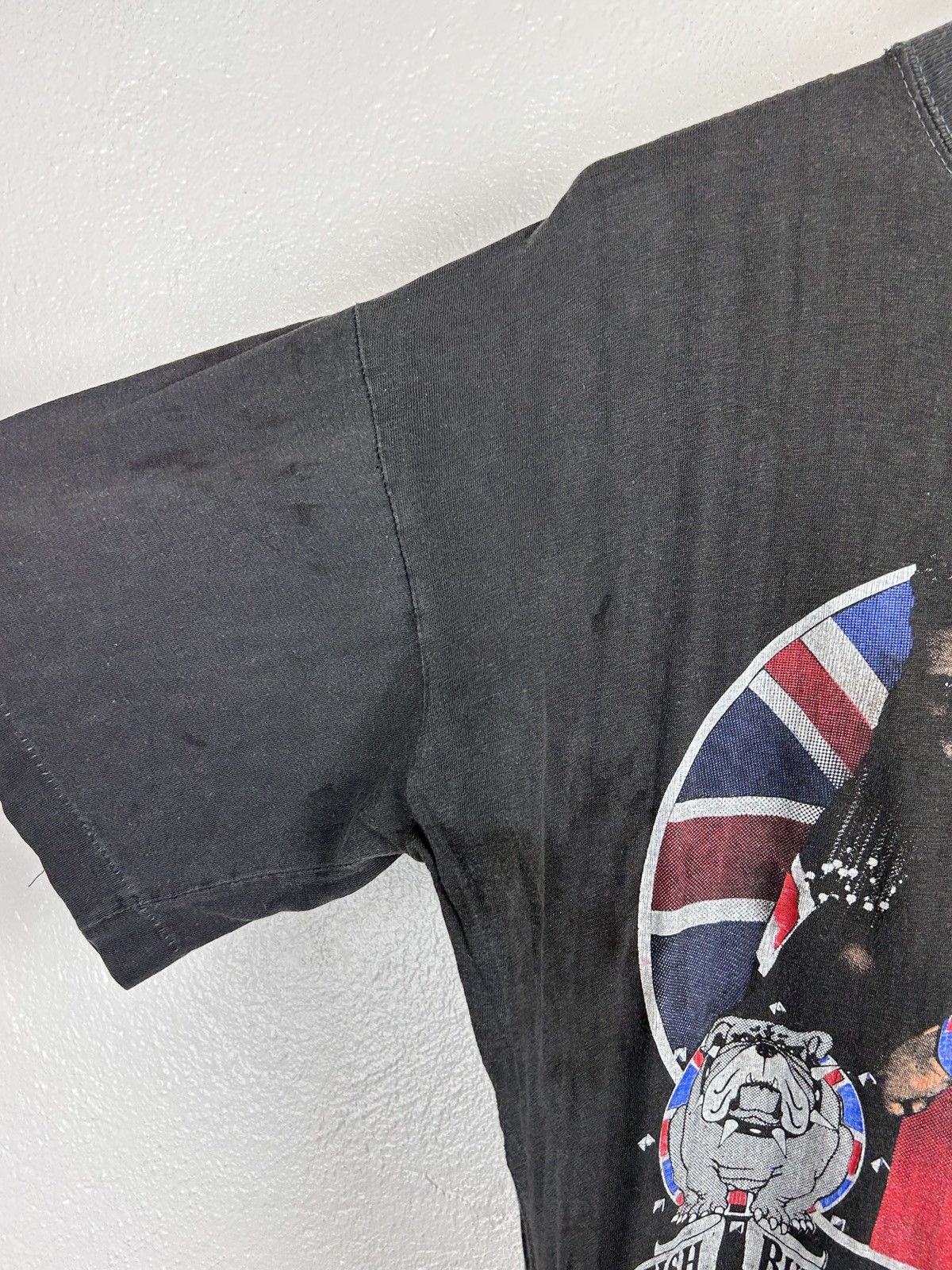 Vintage 90s Vintage British Bulldog Davey Boy Smith WWE WWF T-Shirt Size US S / EU 44-46 / 1 - 4 Thumbnail